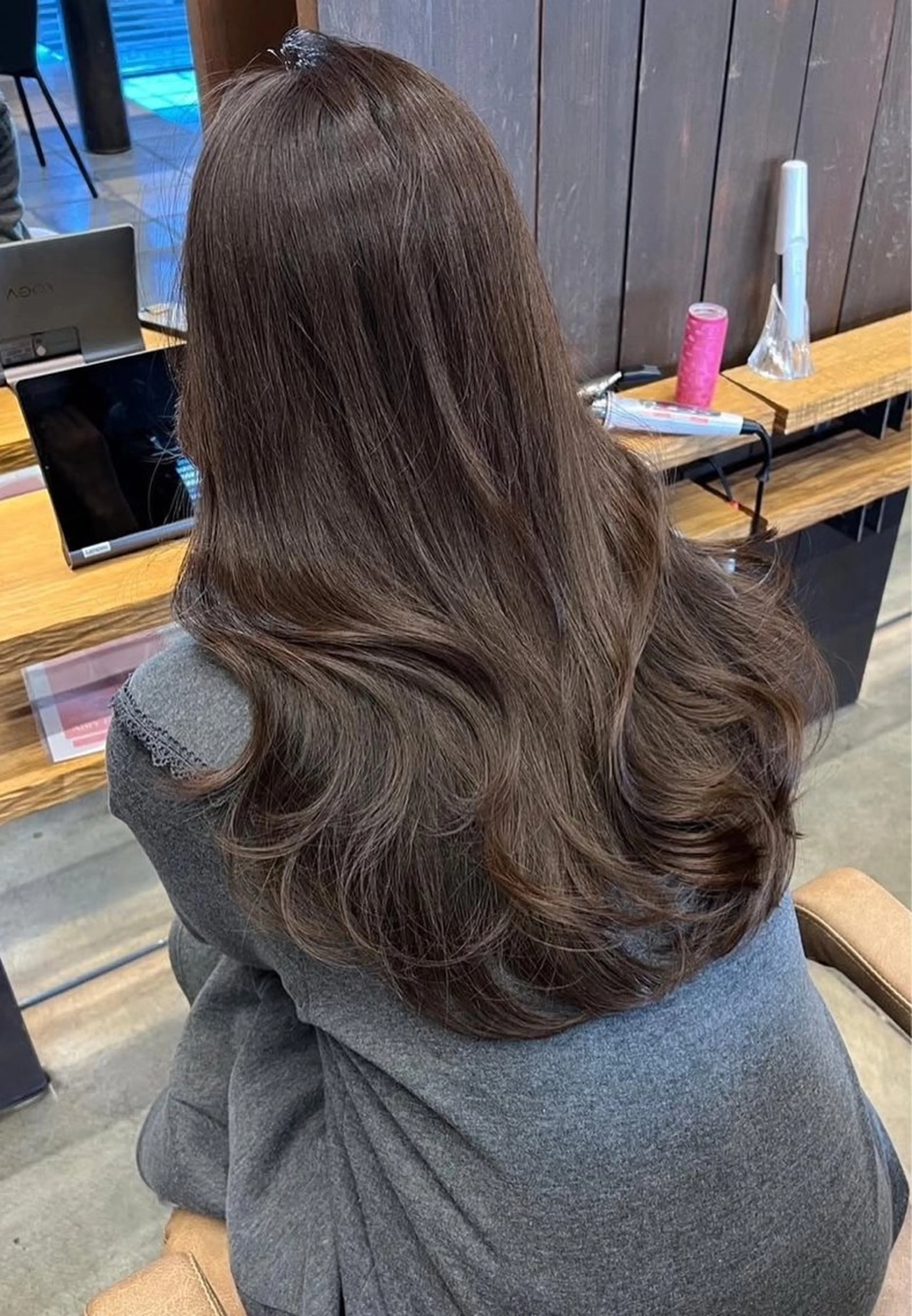 【♡大人気♡】うる艶カラー💖＋【最高峰💖】カシミヤトリートメントの写真