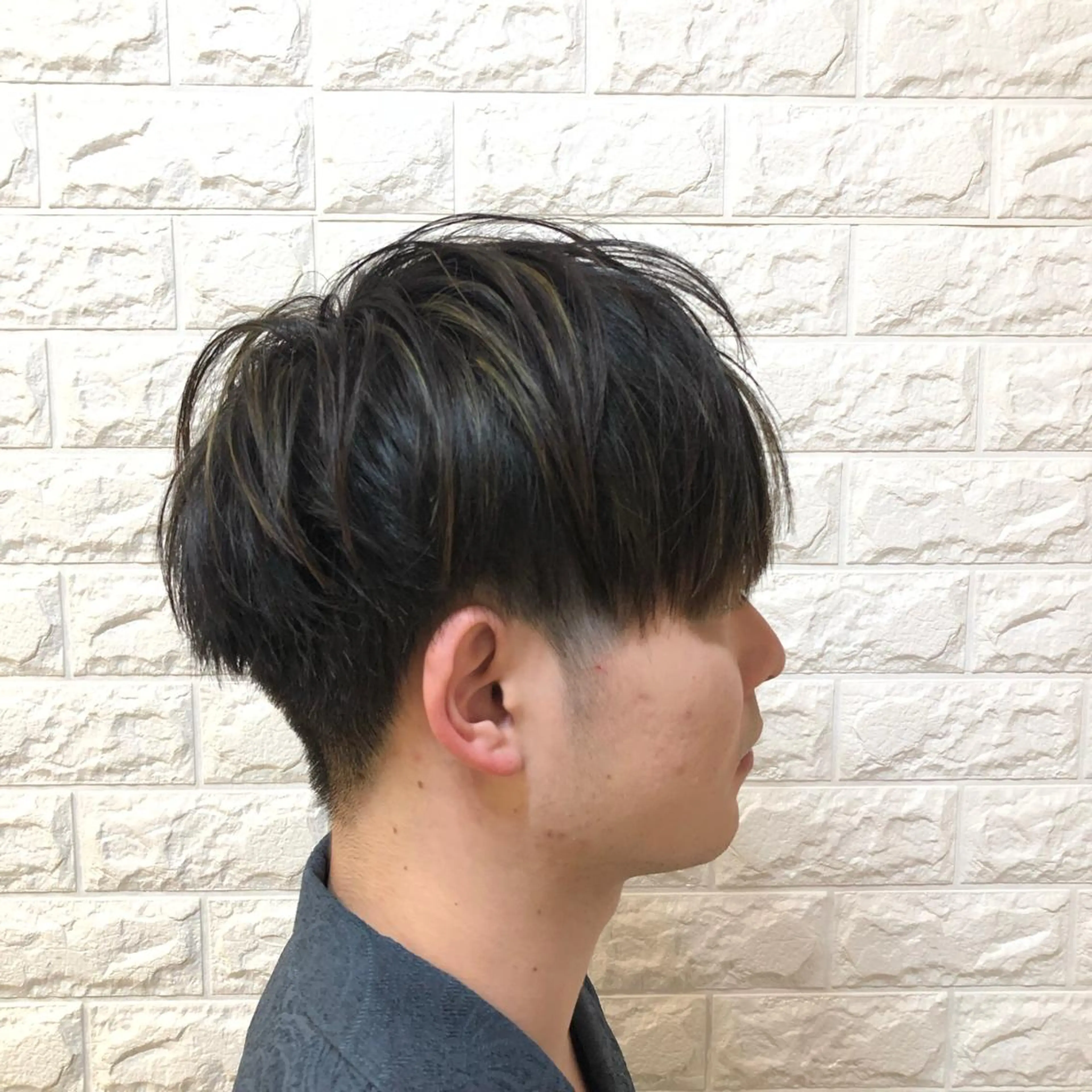 メンズ メンズハイライト 北脇 健治のヘアスタイル