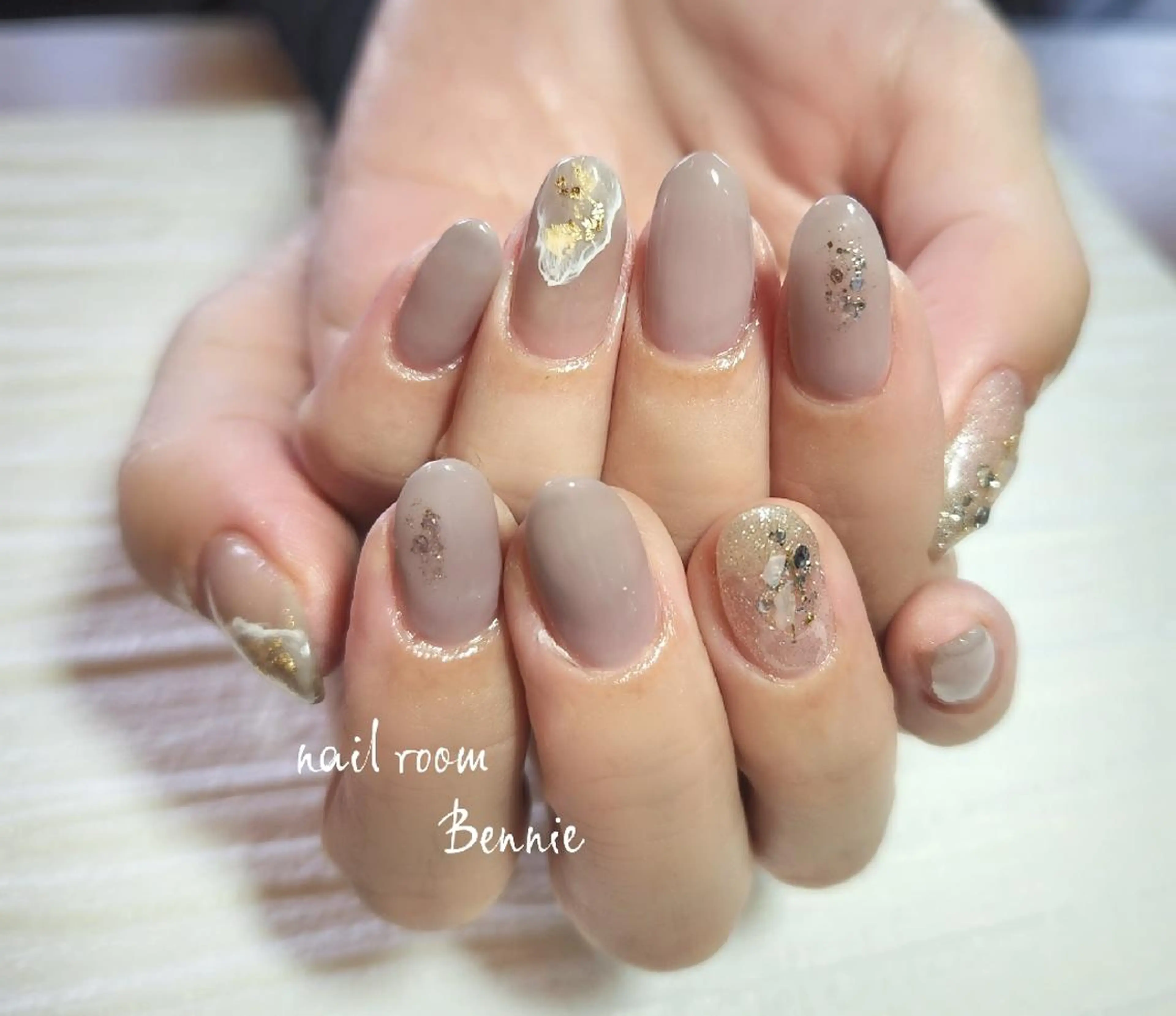 ネイル パープル   BENNIEのネイルデザイン