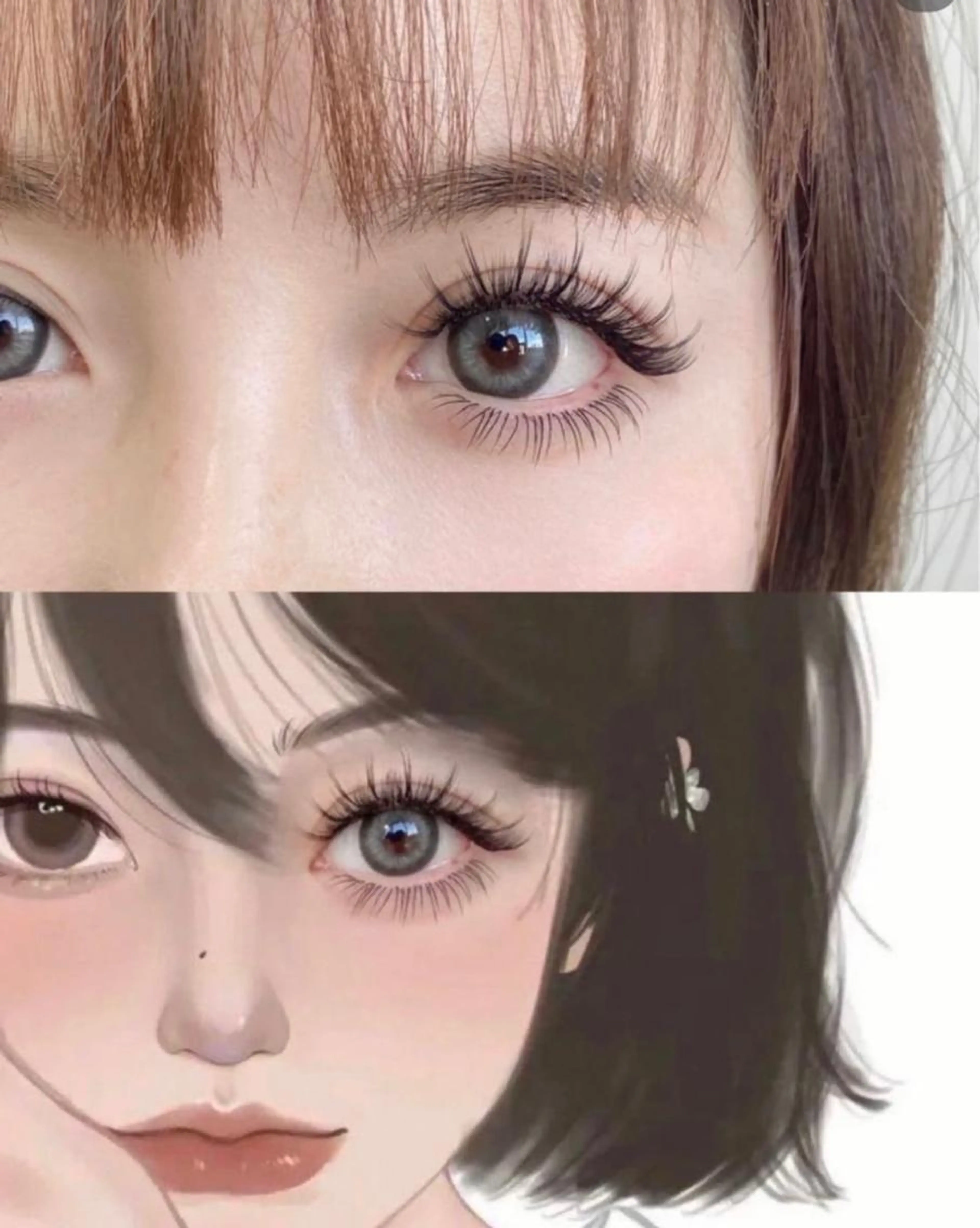 人気No1 漫画ワンホンデザイン上150本➕下マツエク40本キープコーディング付き12500の写真