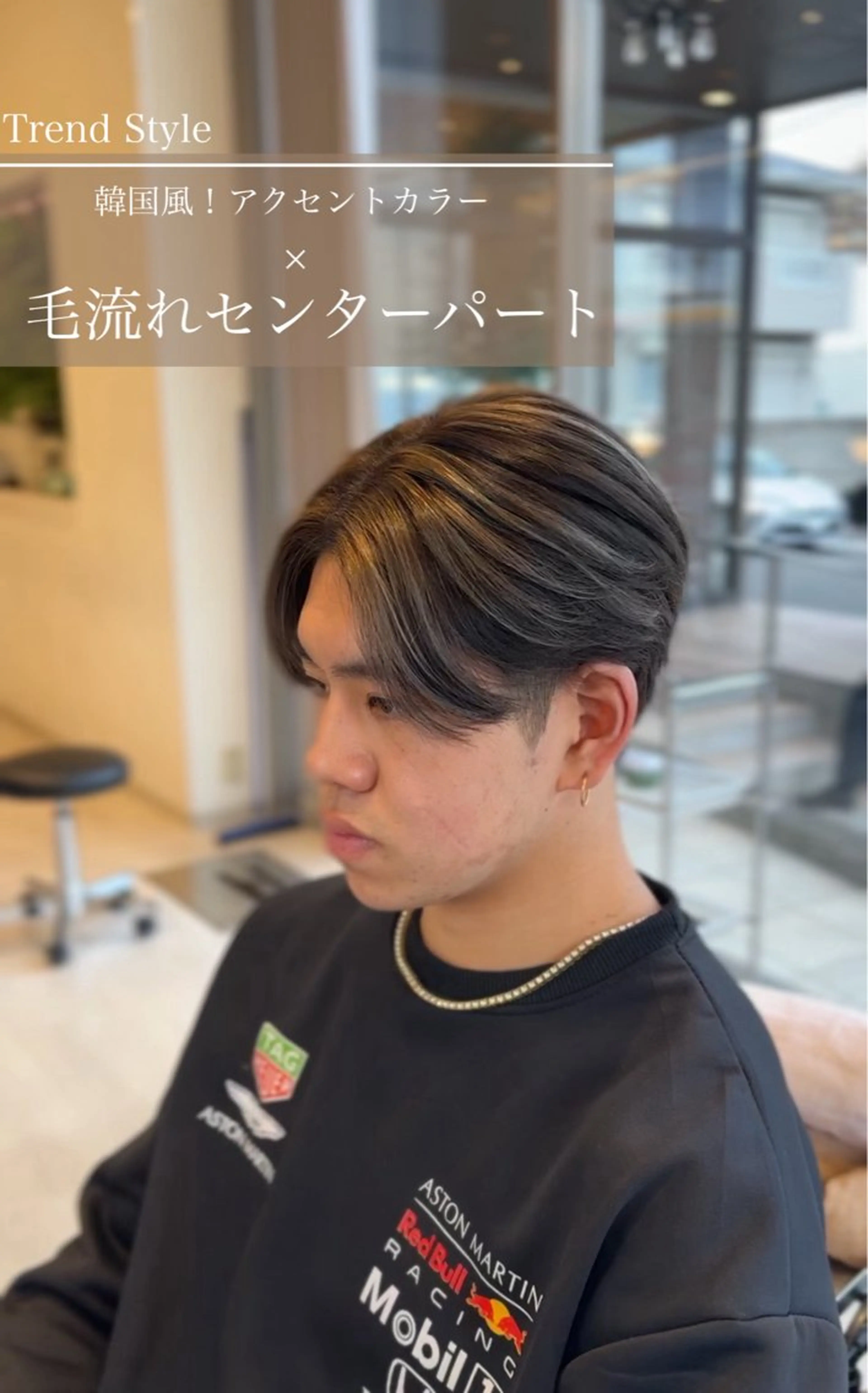 【♡minimo限定♡】U30歳以下＊女性目線のメンズカット✂️マッシュ/韓国風/センターパート👍の写真