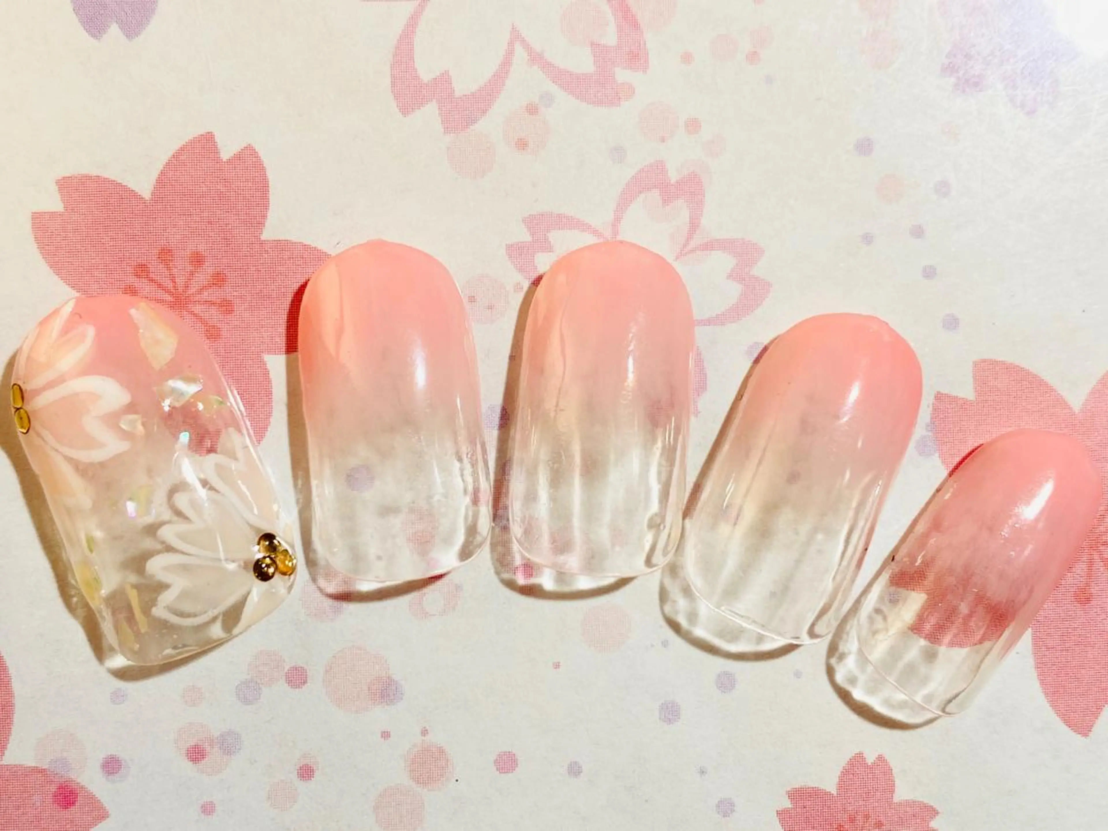 ネイル アートネイル ハンドネイル リラネイル所属・福田 美代子のネイルデザイン