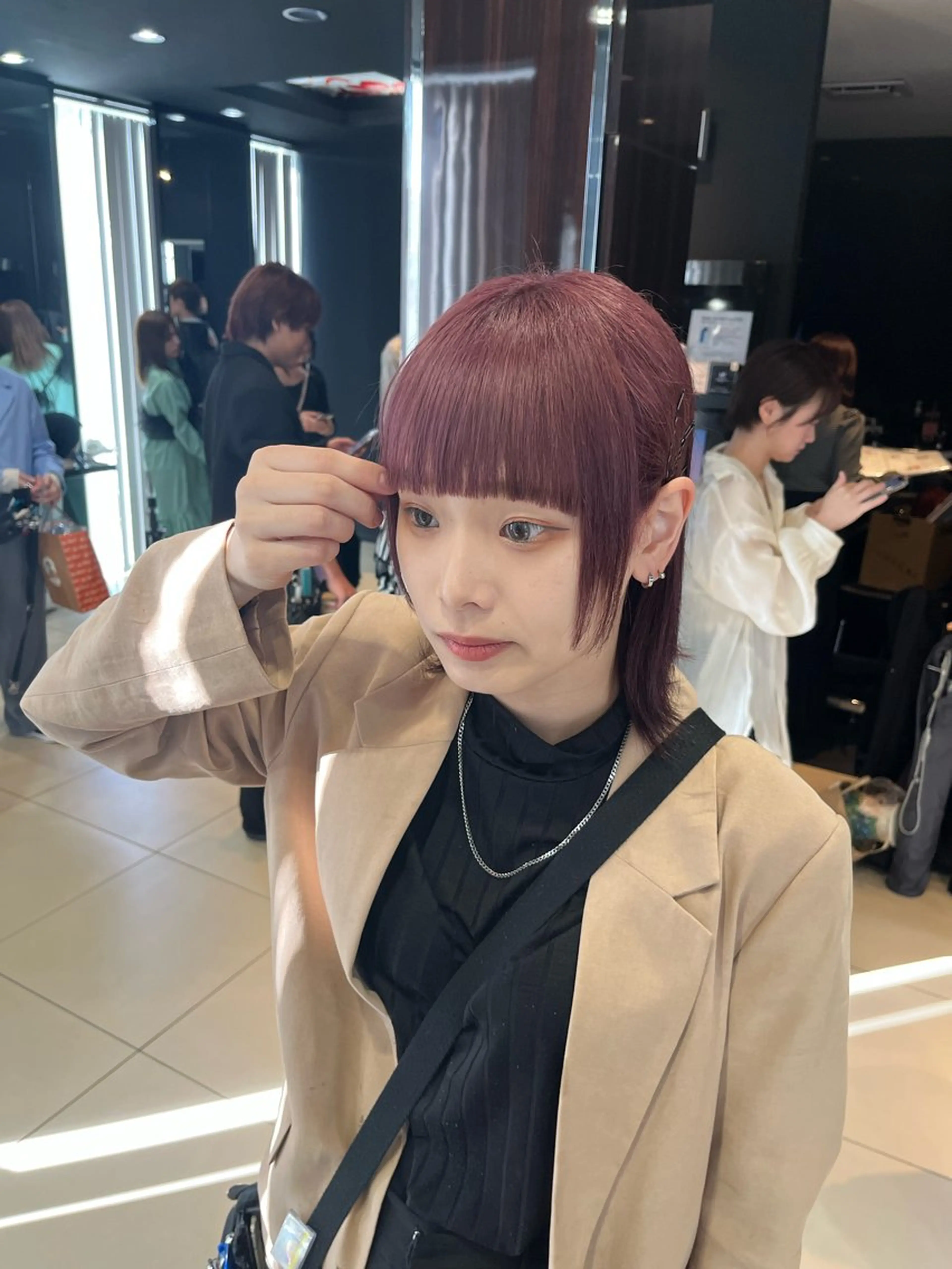 ミディアム カラー ヘアアレンジ 8HAIR / MAYUのヘアスタイル