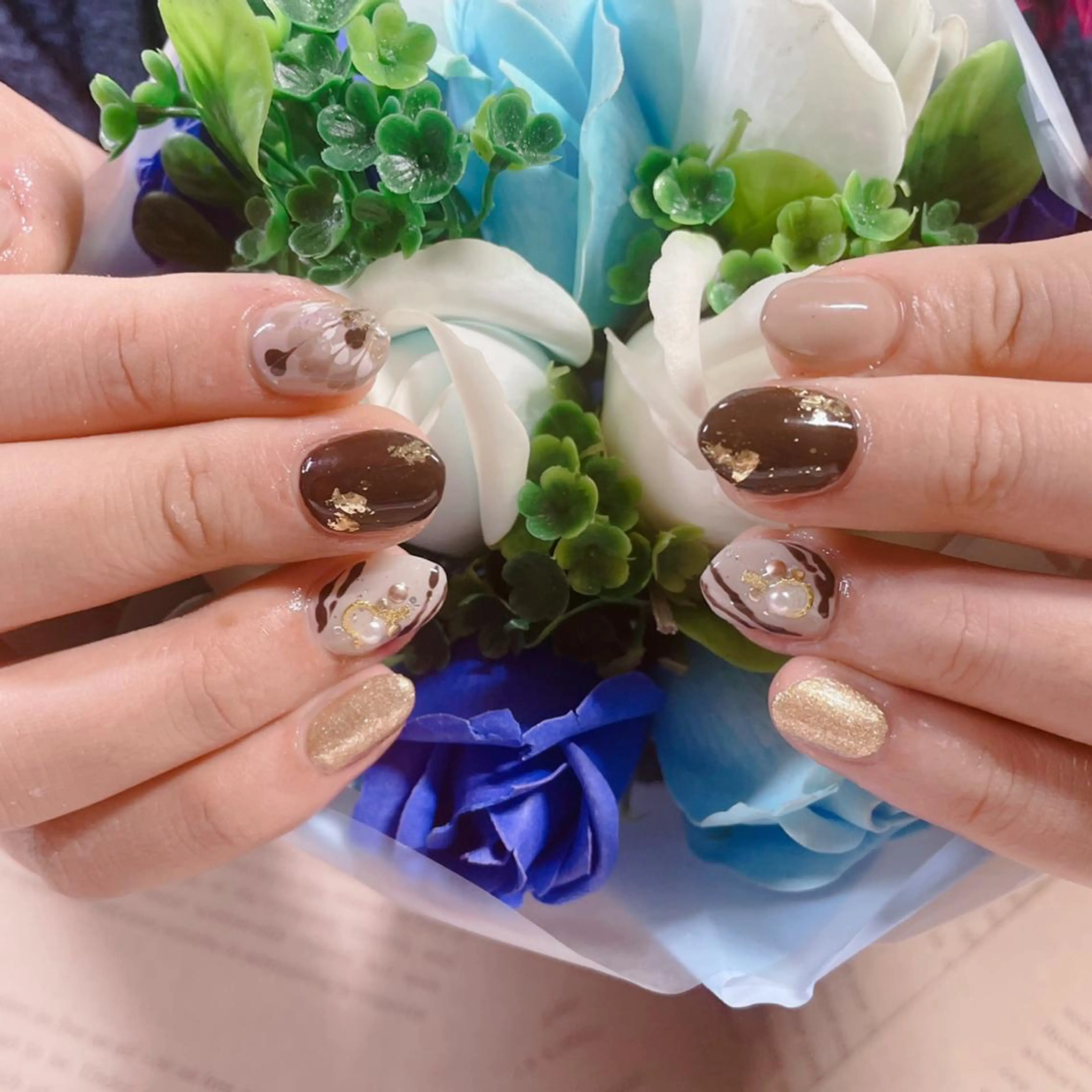 ネイル 奥園 良恵のネイルデザイン