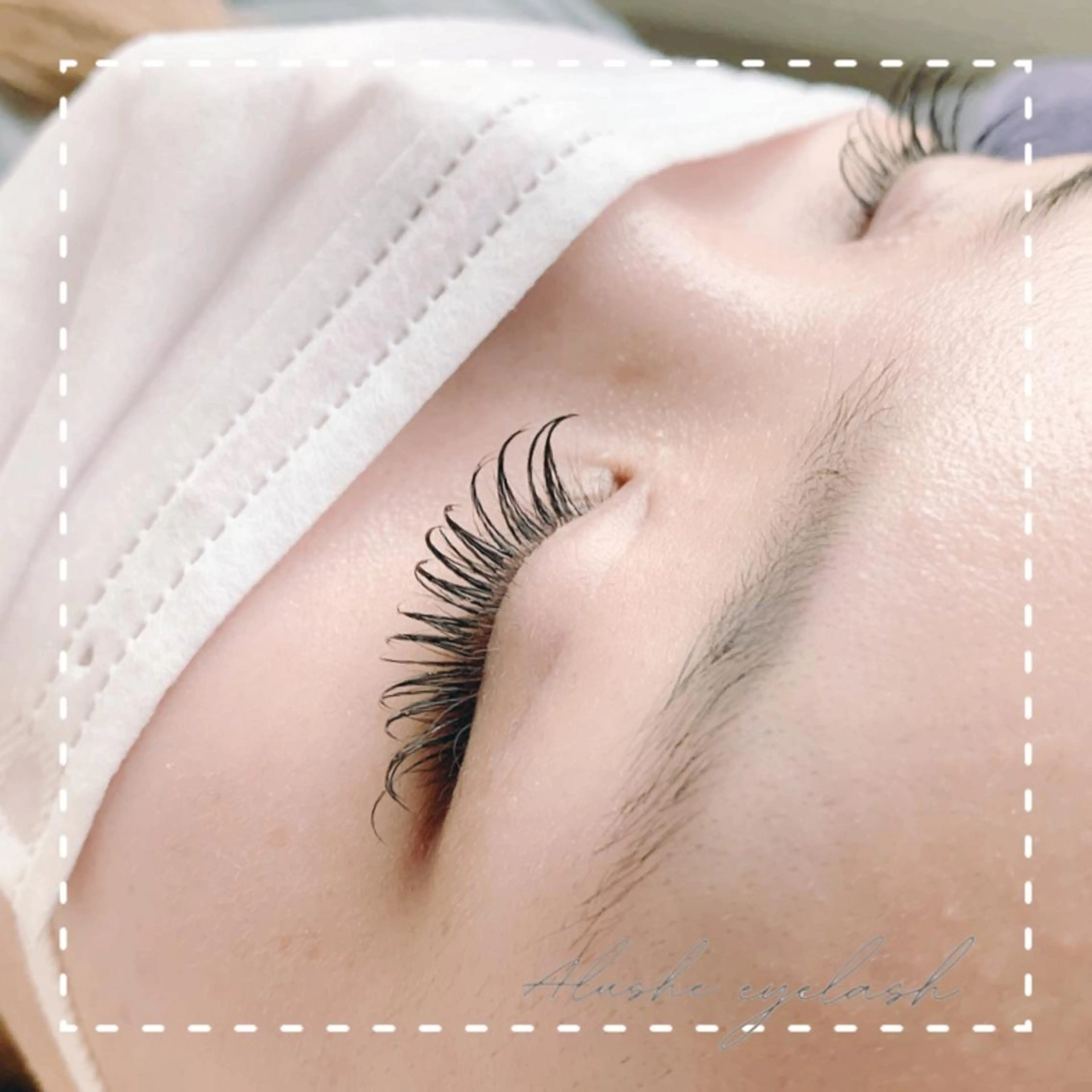 マツエク・マツパ マツエク ⁺˚･༓☾アルーシェ みゆり☽༓･˚⁺のマツエク・マツパデザイン