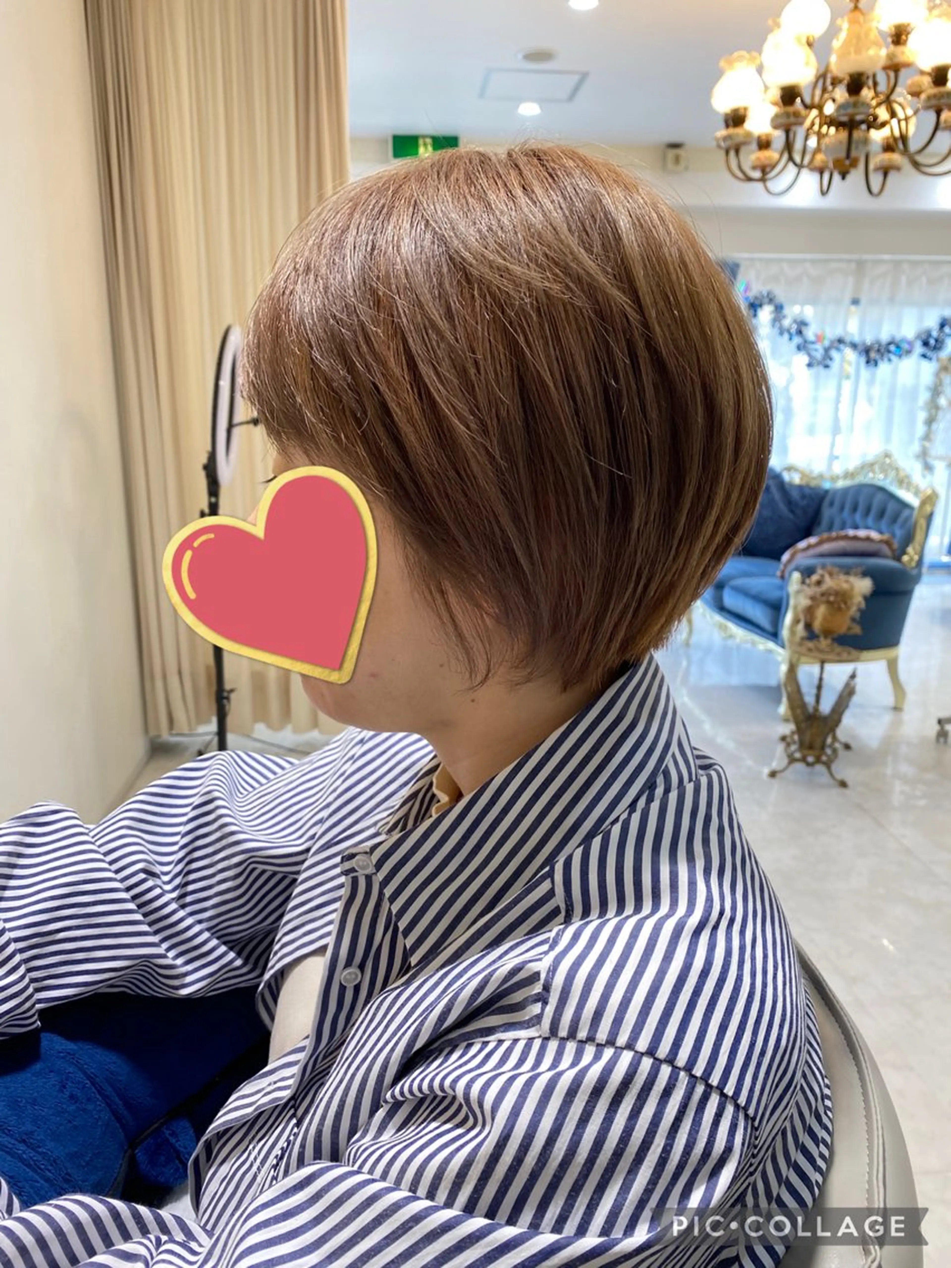 ショート カラー ショートボブ グレージュ ボブ ショートヘア ルミア所属・MASUMI／ 川西能勢口LUMIAのヘアスタイル