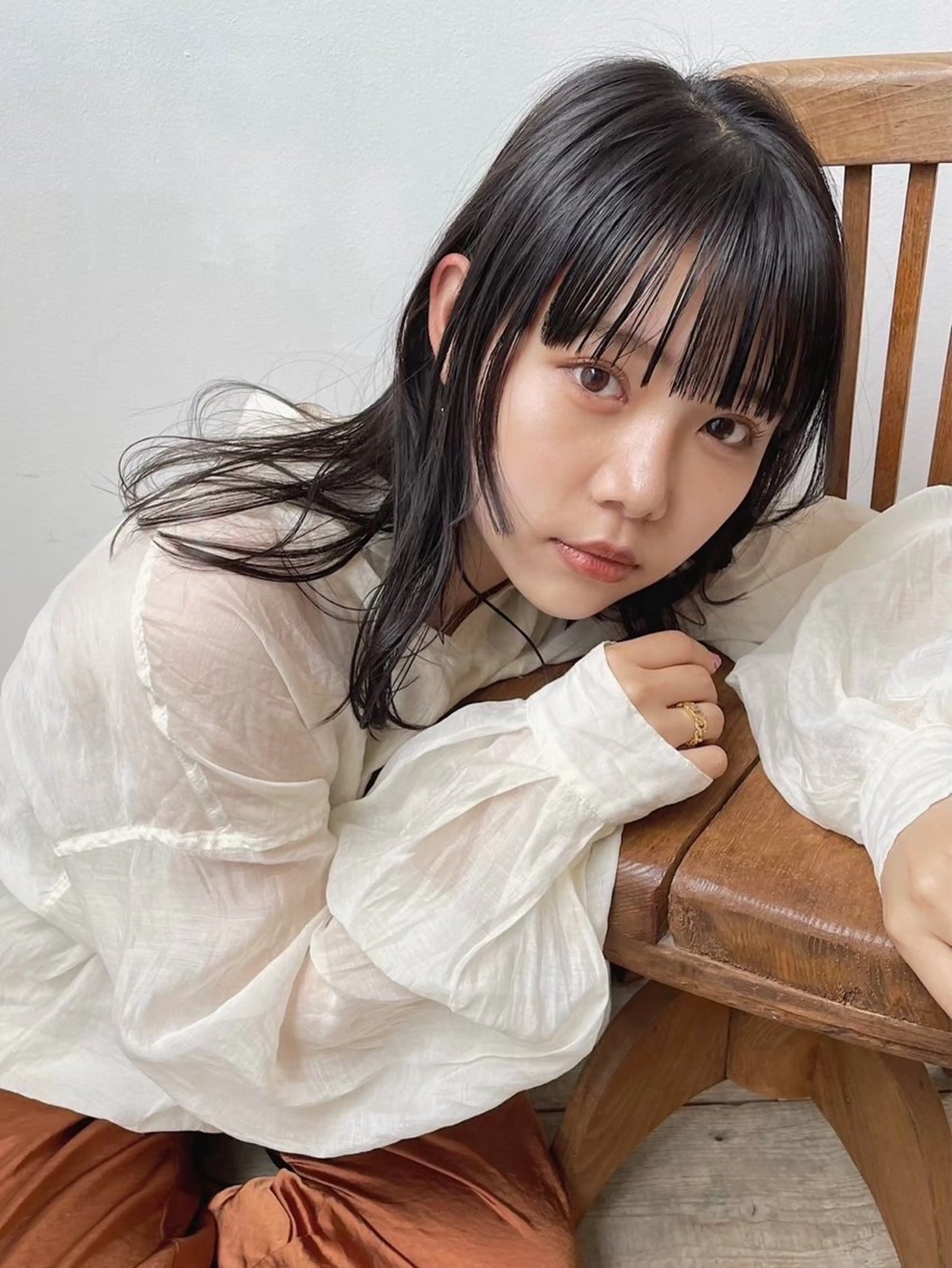 ロング カラー パーマ 透明感カラー 原宿/ケパーマ 🧺ユウマのヘアスタイル