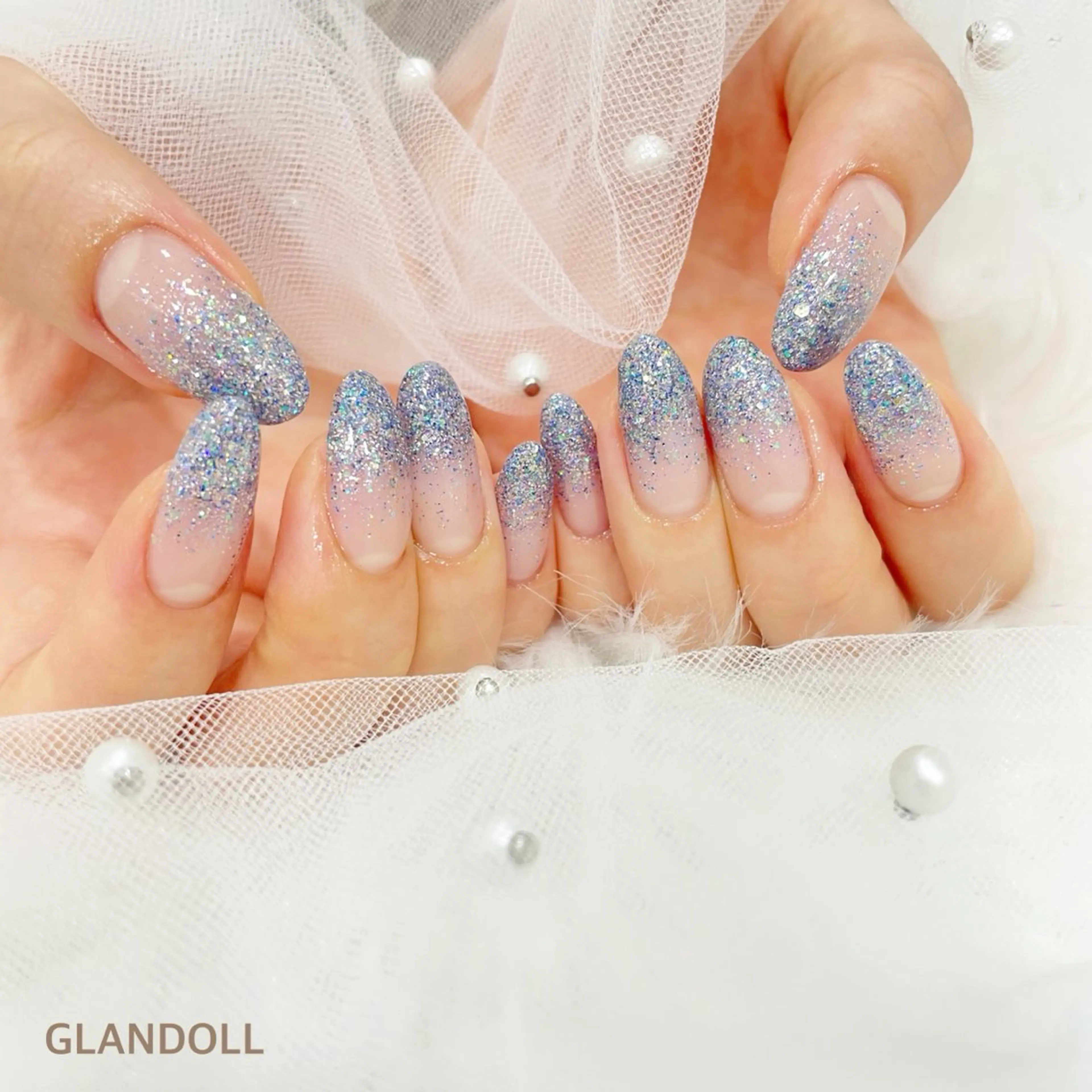 ハンド ワンカラー or ラメグラ(オフ無し)の写真