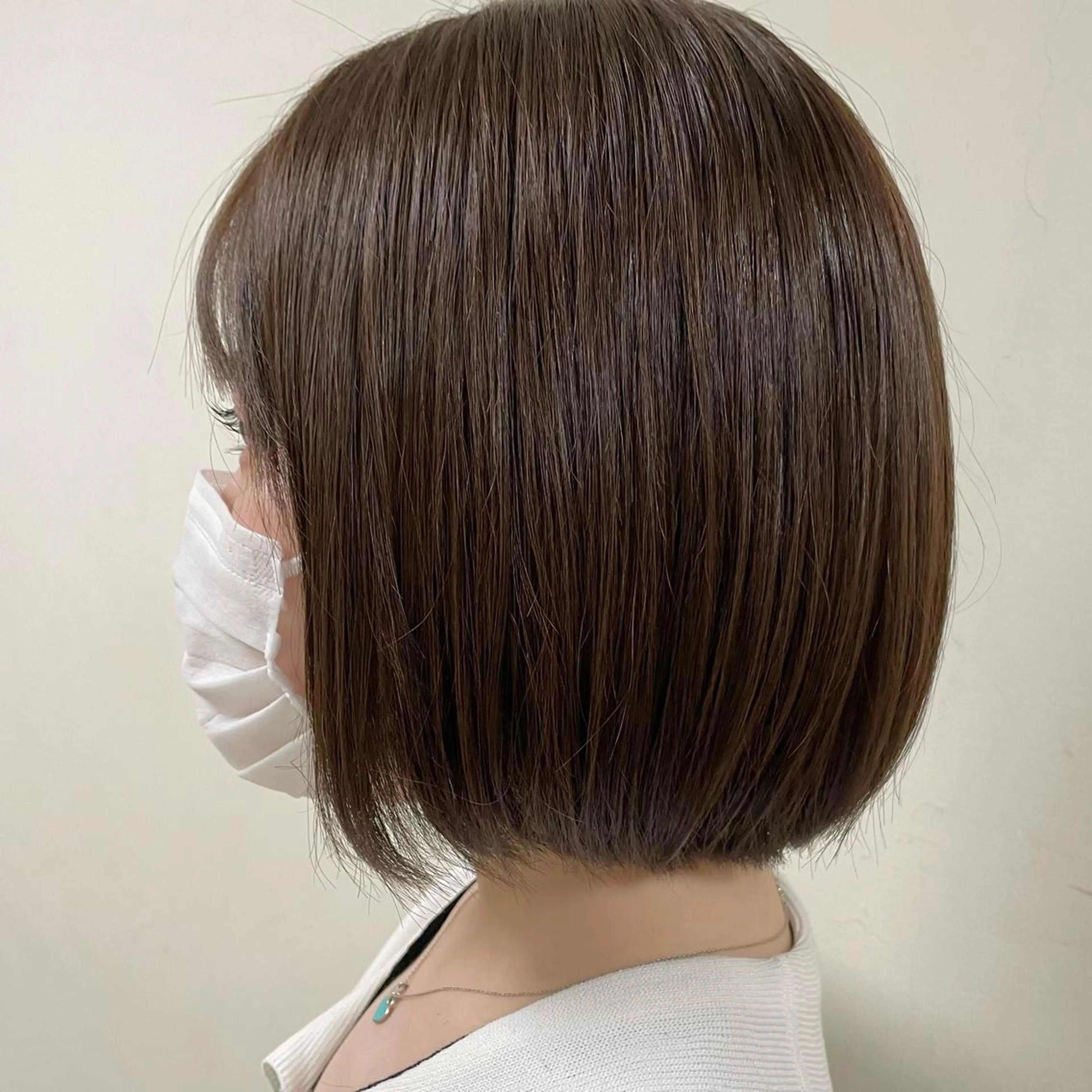 ショート カラー ヘアアレンジ カット 縮毛矯正 トリートメント maoブリーチ無し 似合わせカラーのヘアスタイル