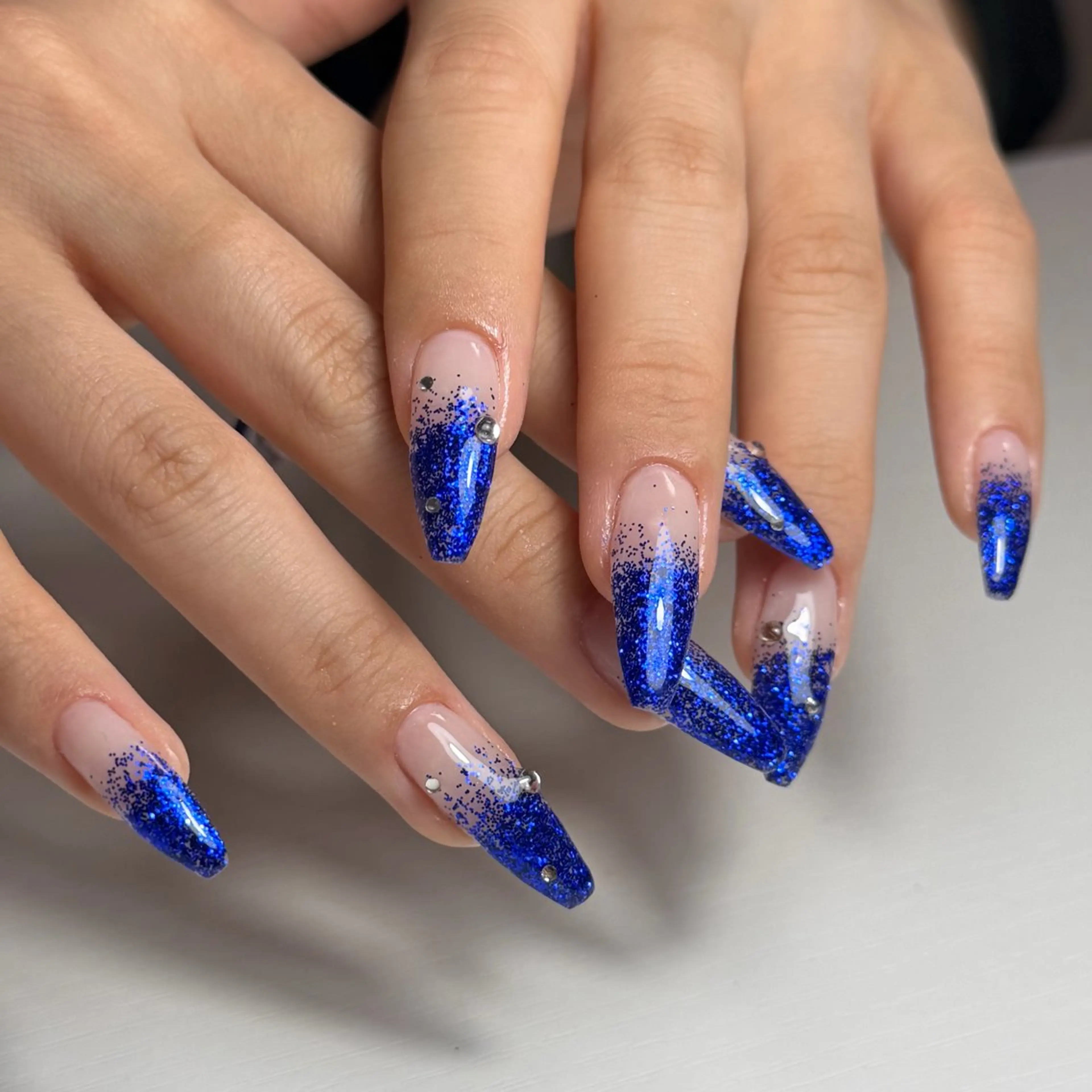 【オフ込み】長さ出し＋ラメグラの写真