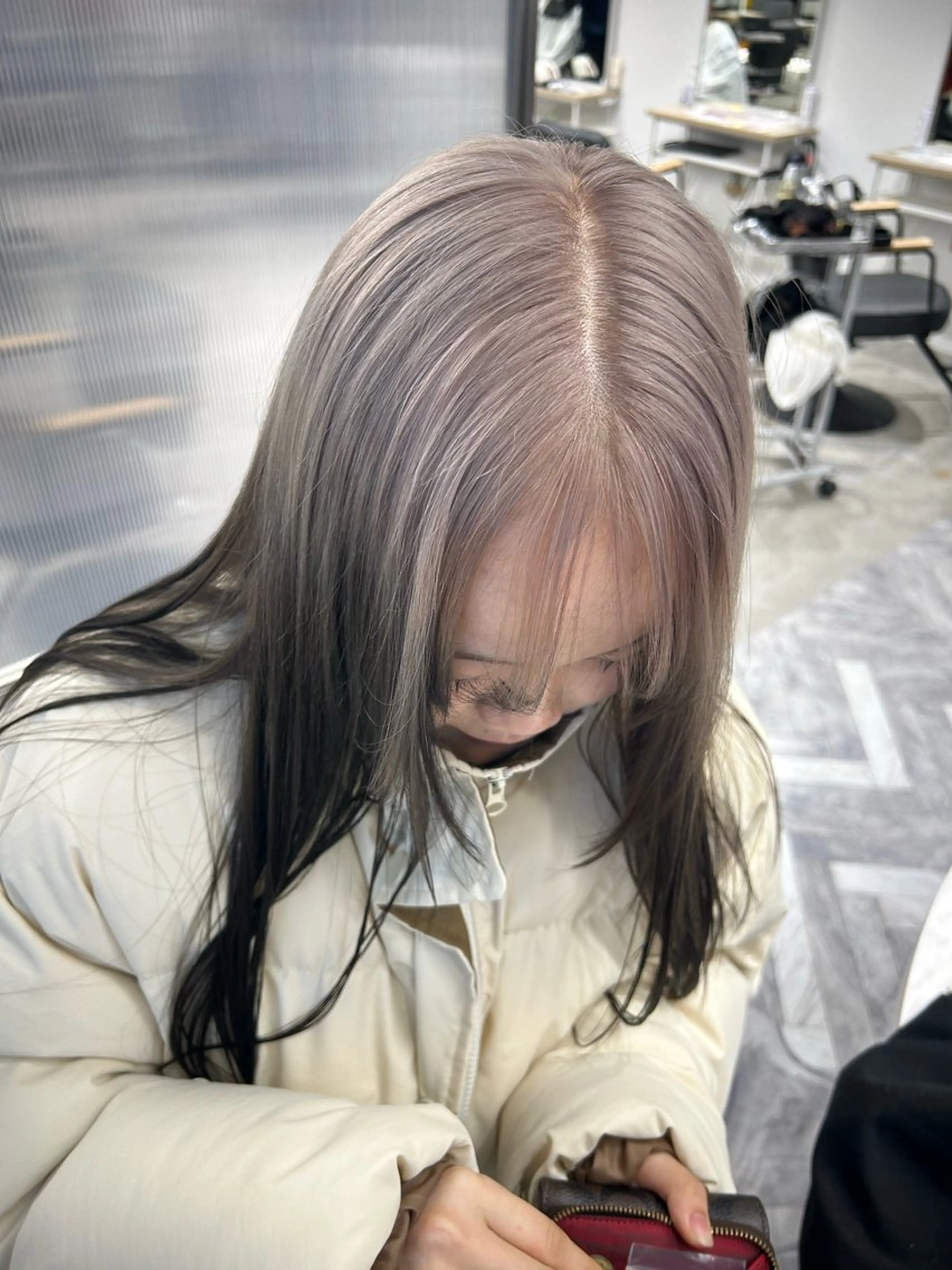 人気No.1🌈1日2名限定ブリーチカラー🌈+髪質改善トリートメント🫧✨の写真