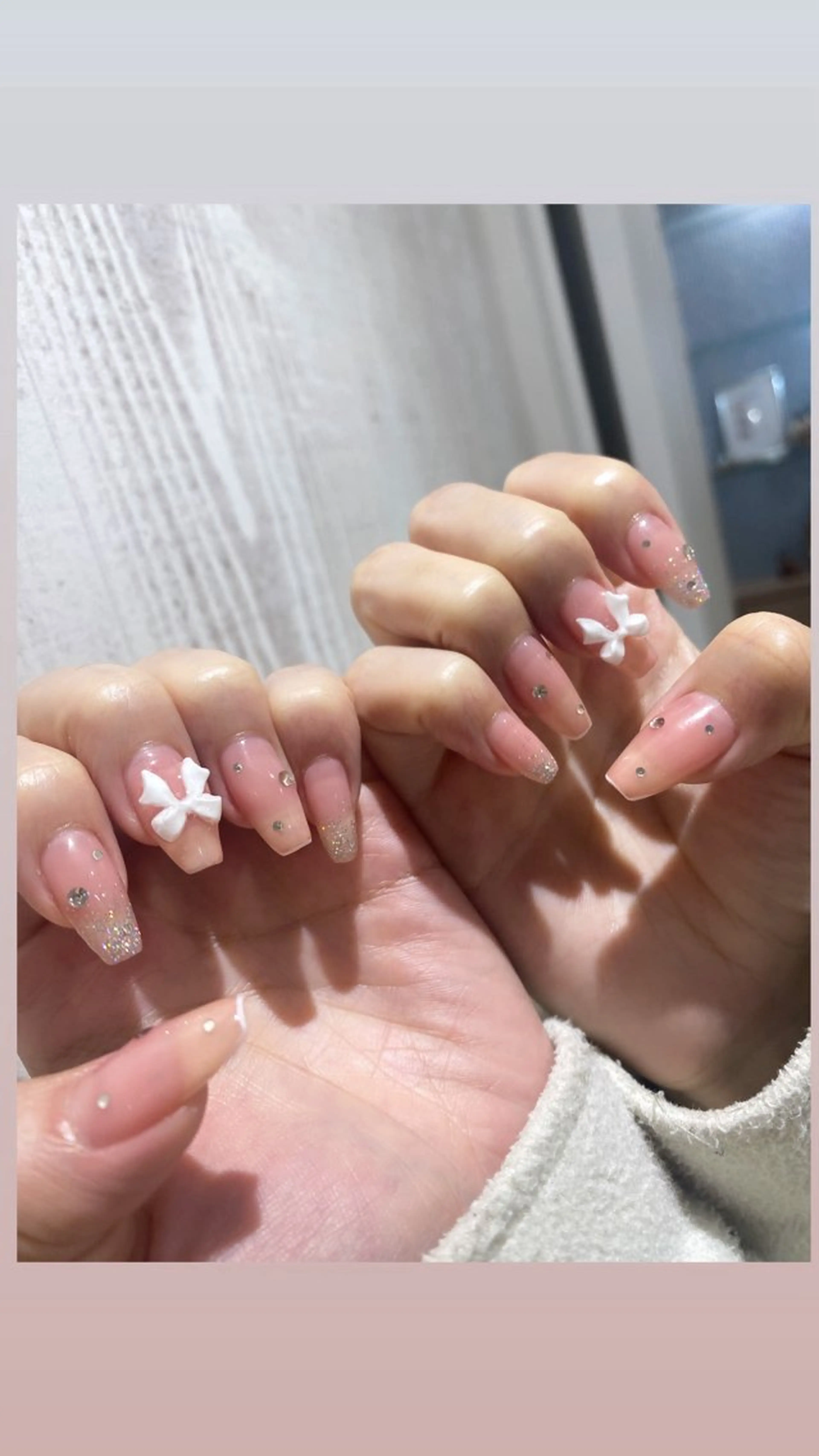 全員❤オフなし💙マグネットorフラッシュネイル♪の写真