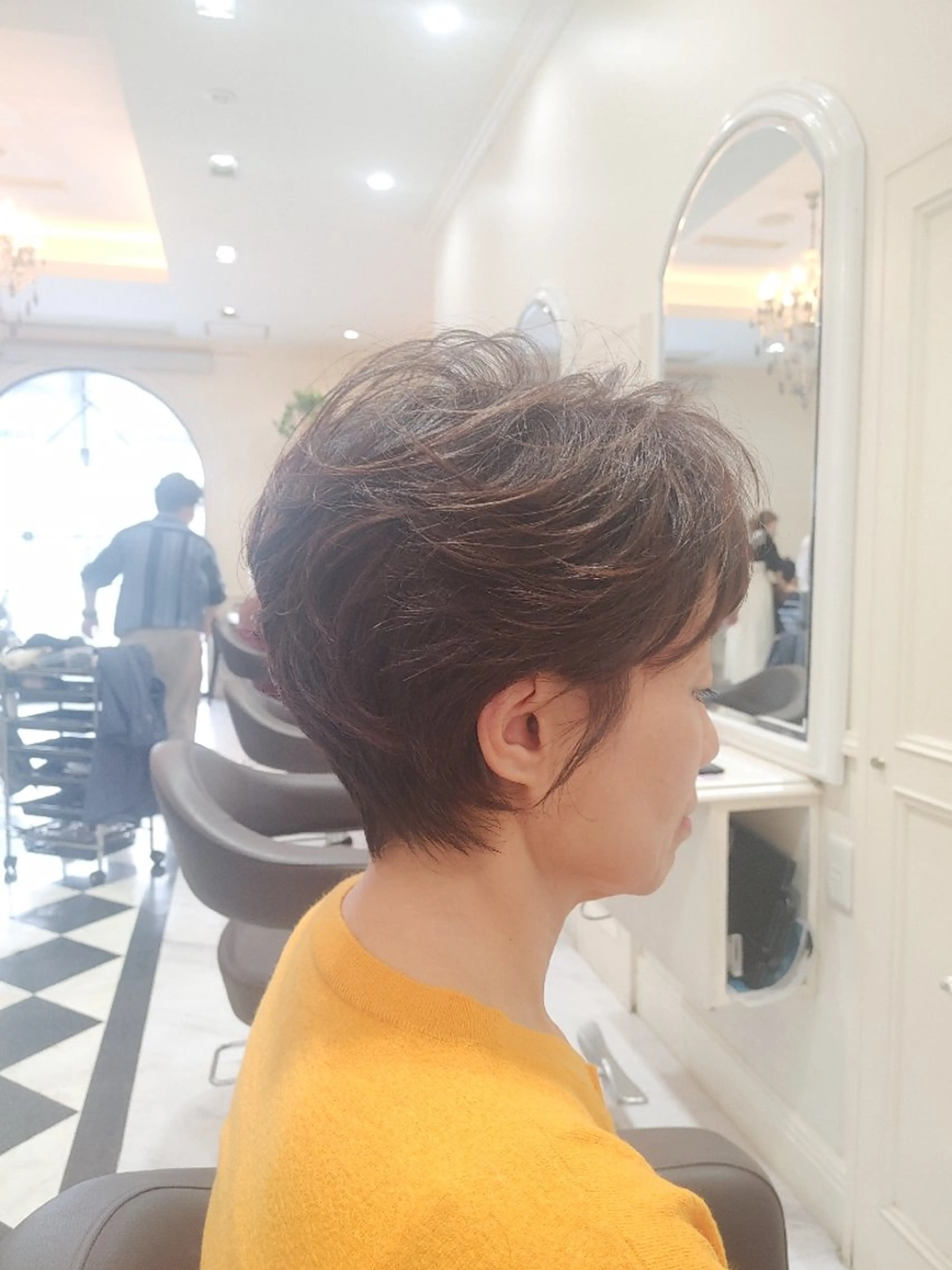 ショート トリートメント 中村 裕昭のヘアスタイル