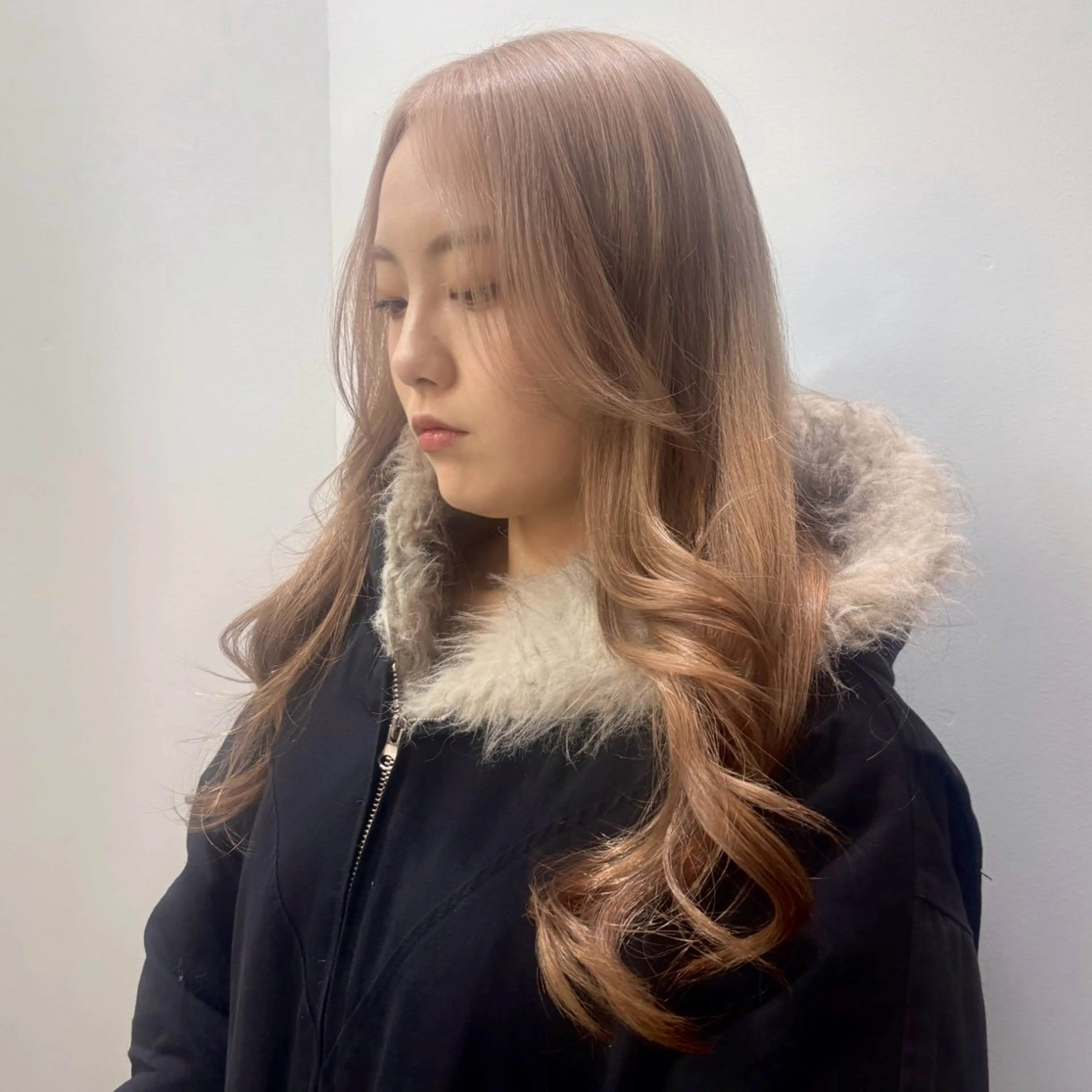 ロング カラー カット ヘアカラー トリートメント 🍎似合わせハイトー ン🍎ののかのヘアスタイル