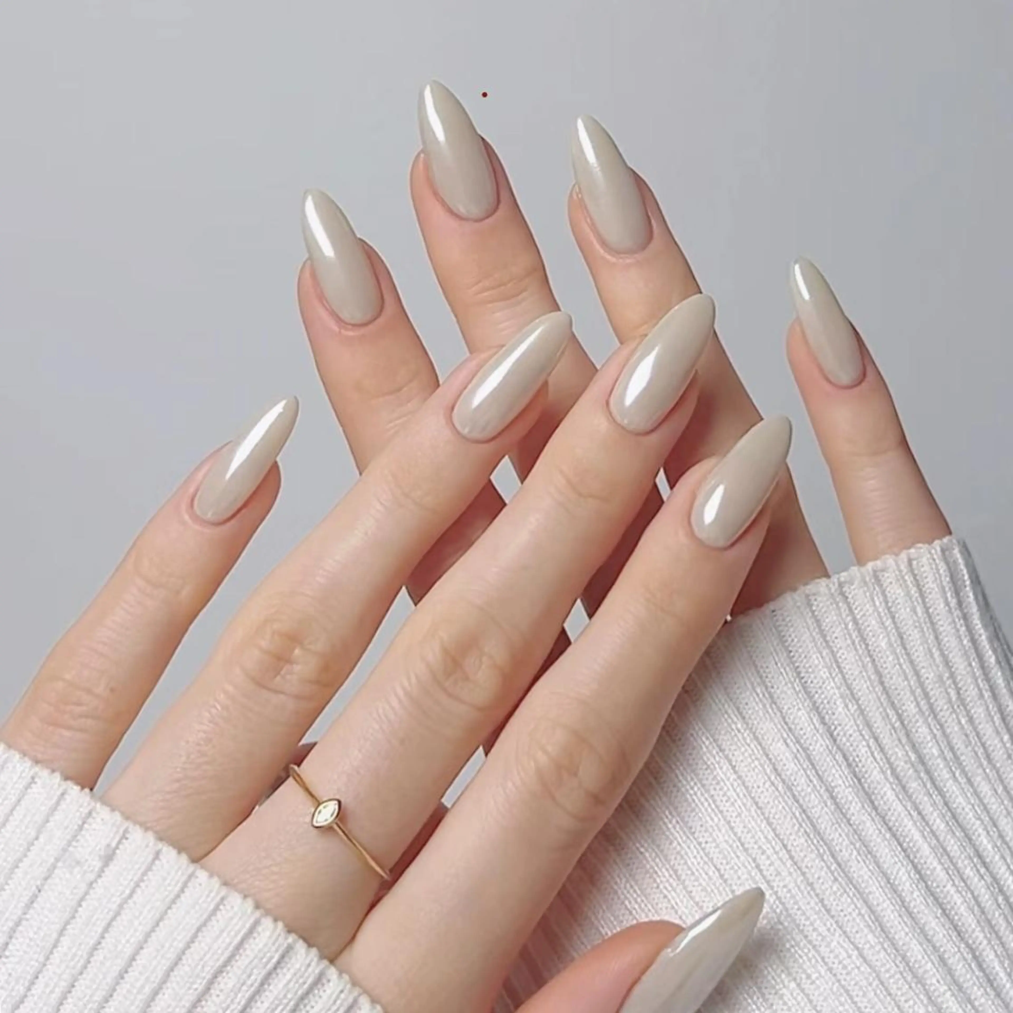 【HANDオフ無し】ワンカラーorラメグラデーションの写真