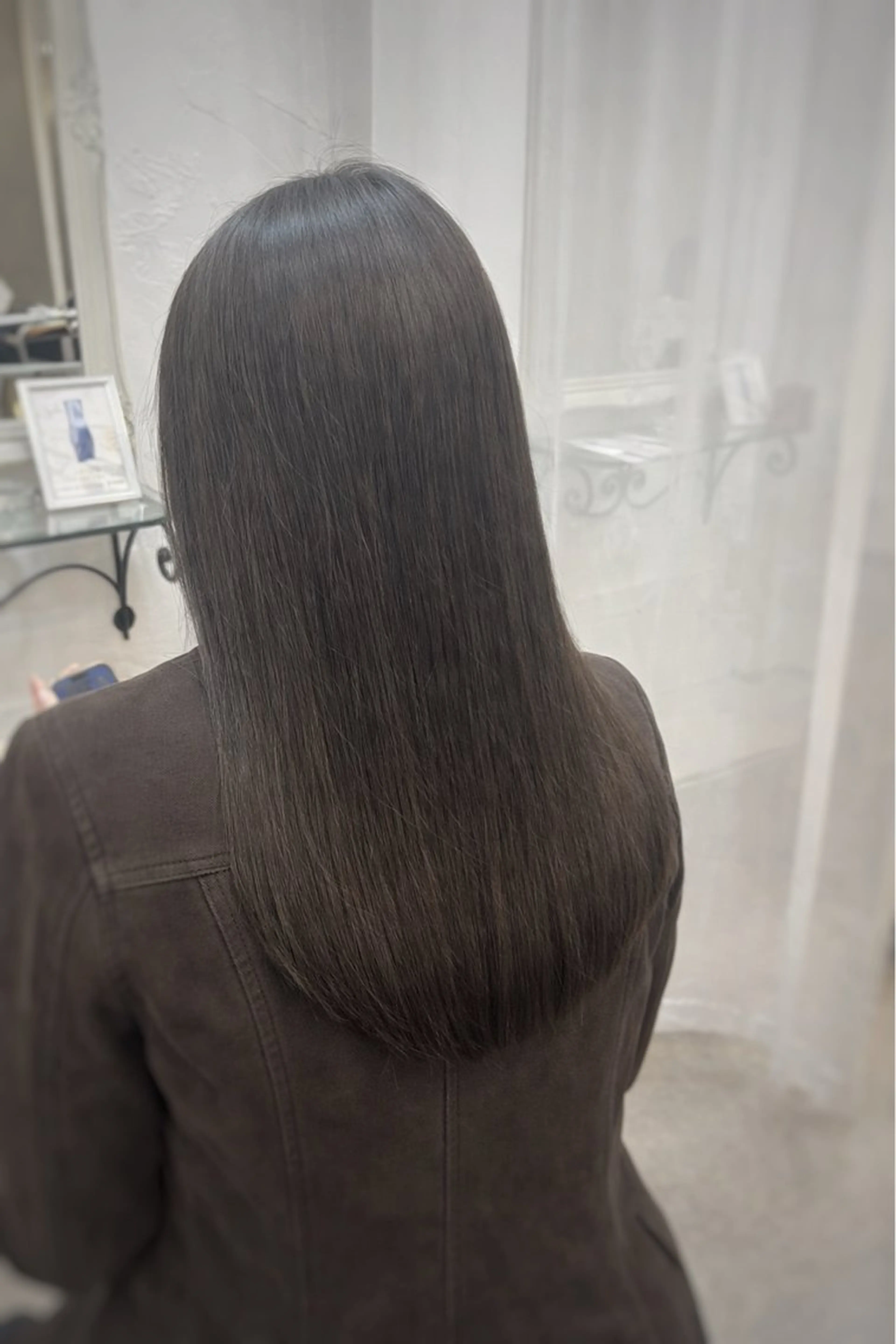 ロング カラー アディクシーカラー ブリーチ 透明感カラー ダブルカラー イヤリングカラー カット ヘアカラー 中原由貴 /WILLOW京橋のヘアスタイル