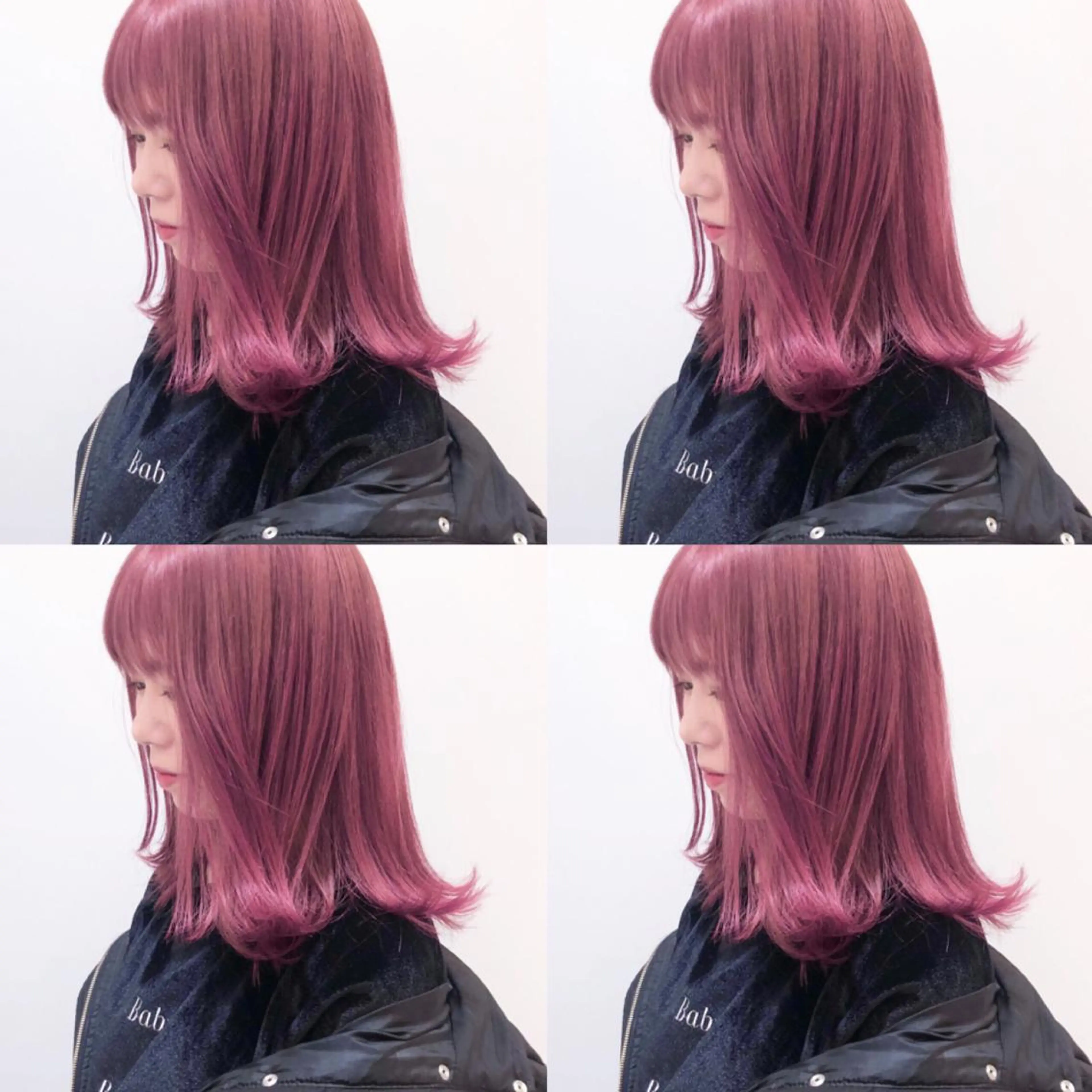 ミディアム カラー HOLON池袋所属・ウルフカット ハッシュカット/七海のヘアスタイル