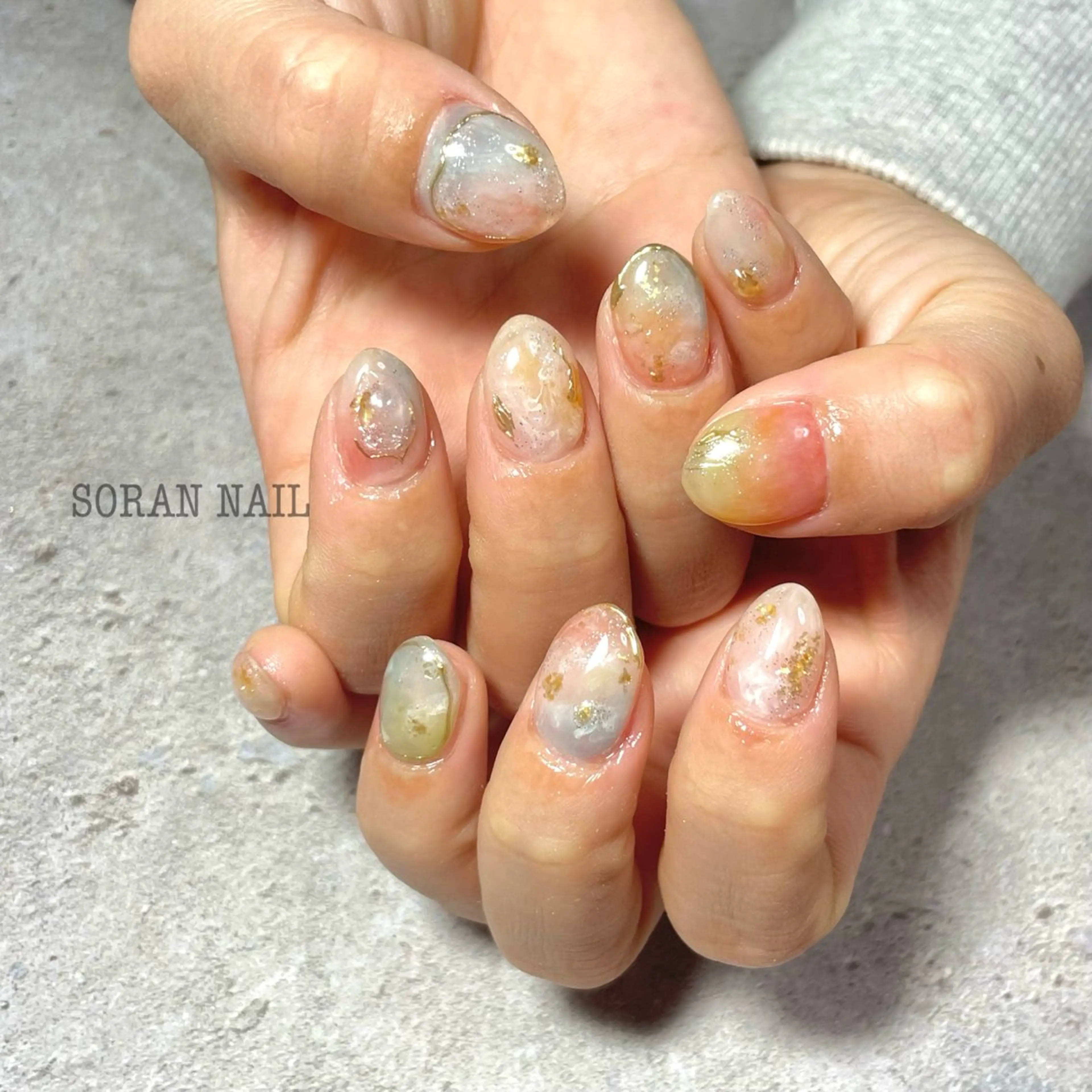 ネイル ハンドネイル soran nailのネイルデザイン