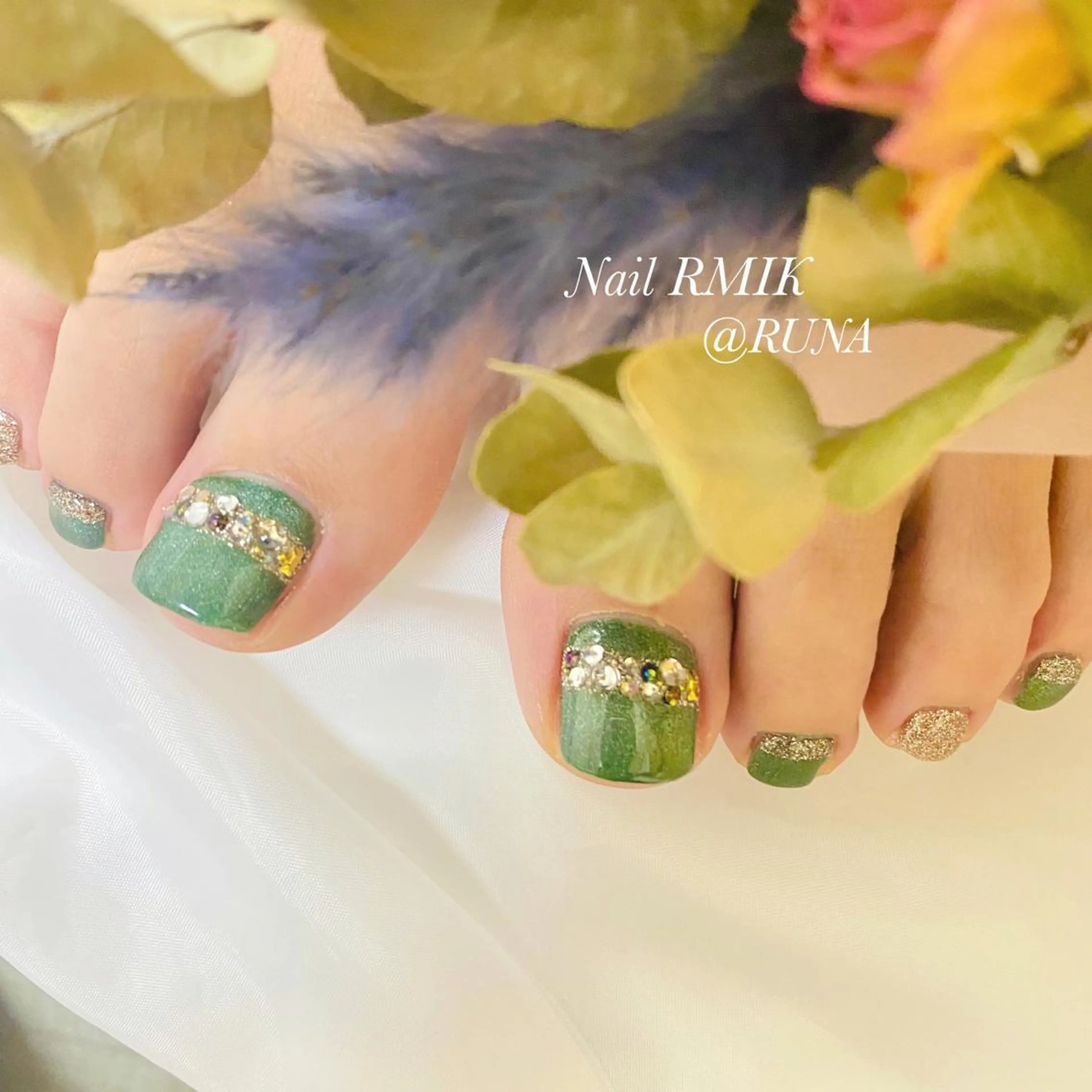 ネイル フットネイル nailsalon RMIKのネイルデザイン