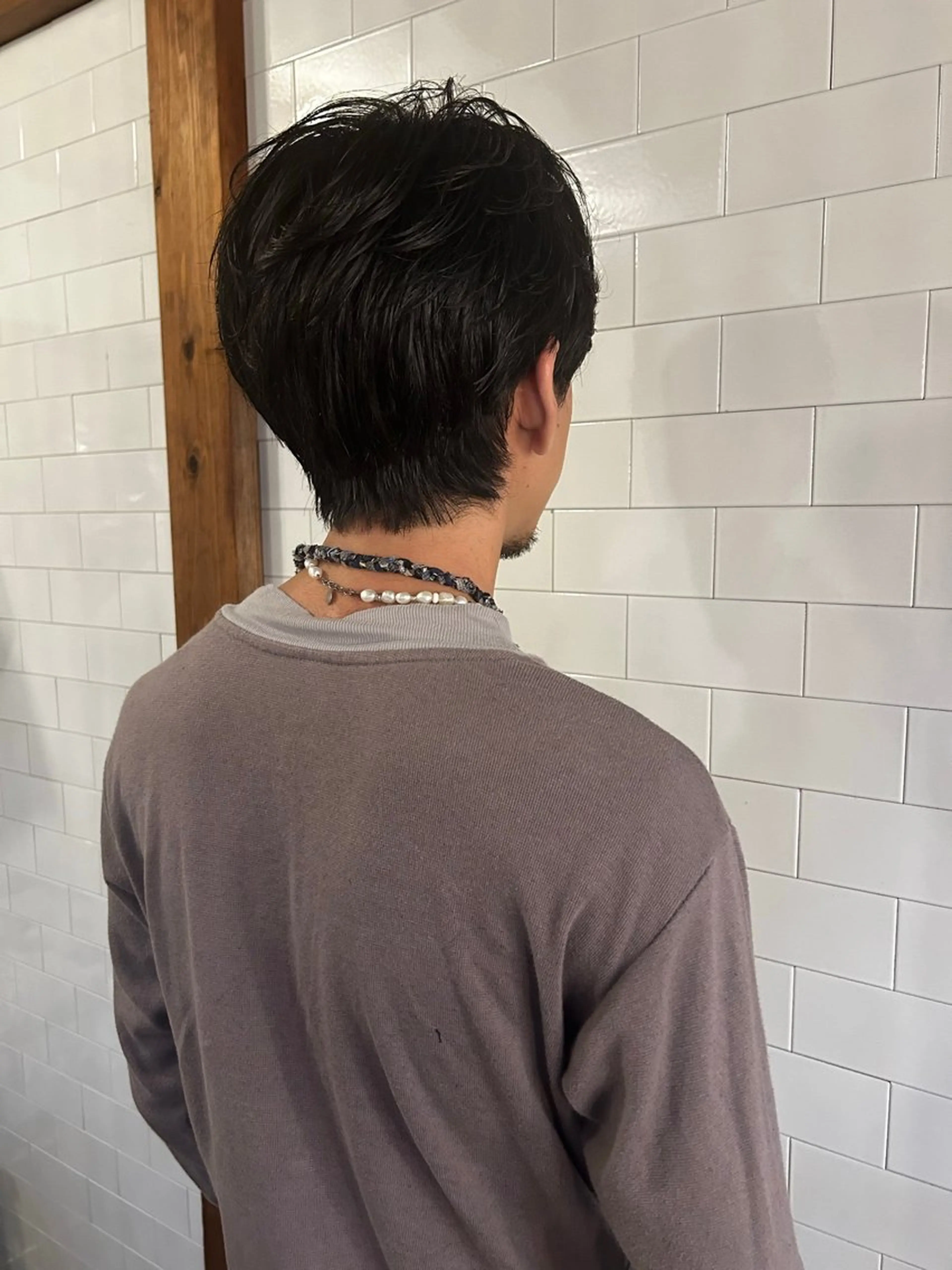 ショート メンズ DIXBON所属・メンズパーマ ナカムラヒロトのヘアスタイル