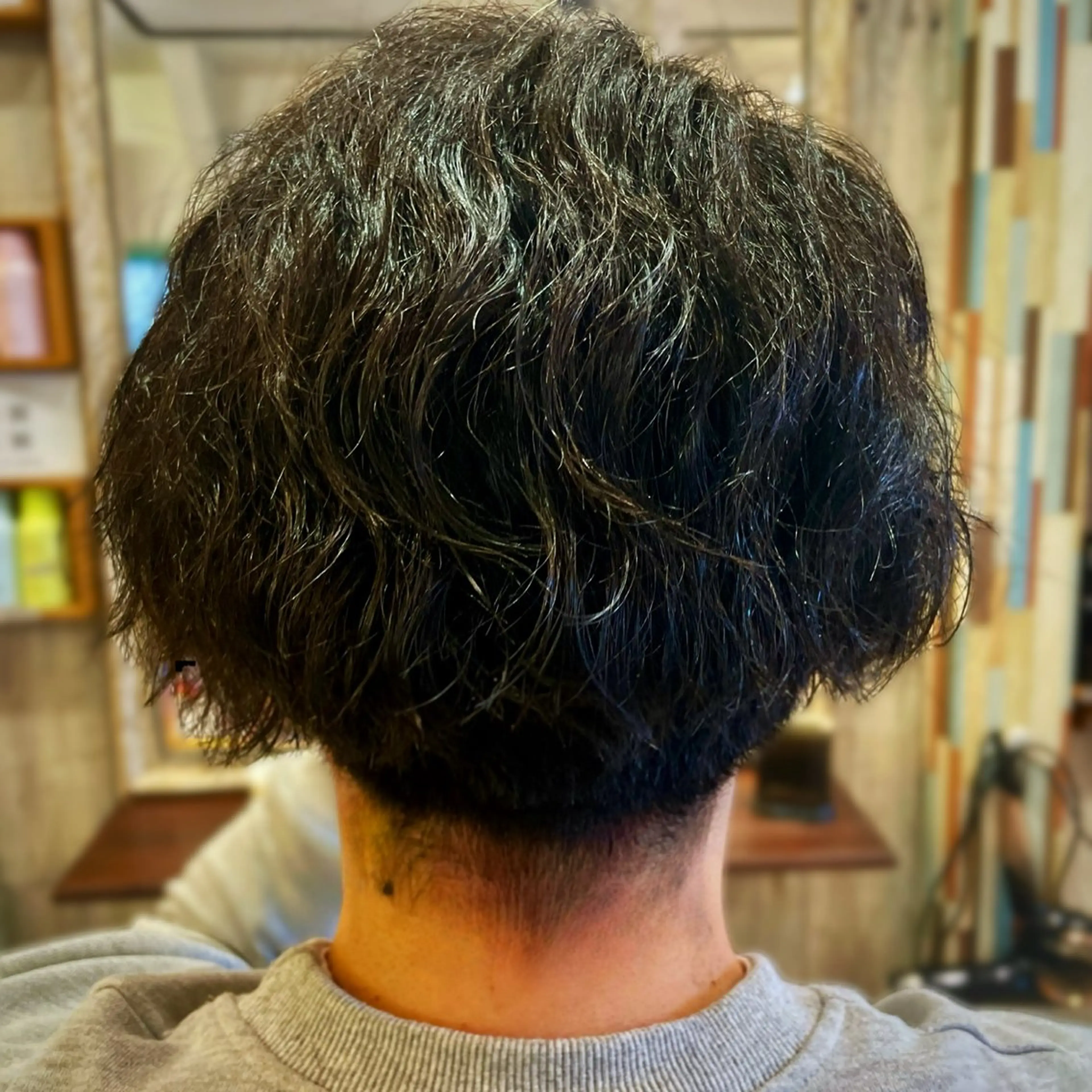 ショート パーマ ツイストスパイラルパーマ スパイラルパーマ メンズサロンテラス所属・テラス 佐藤のヘアスタイル