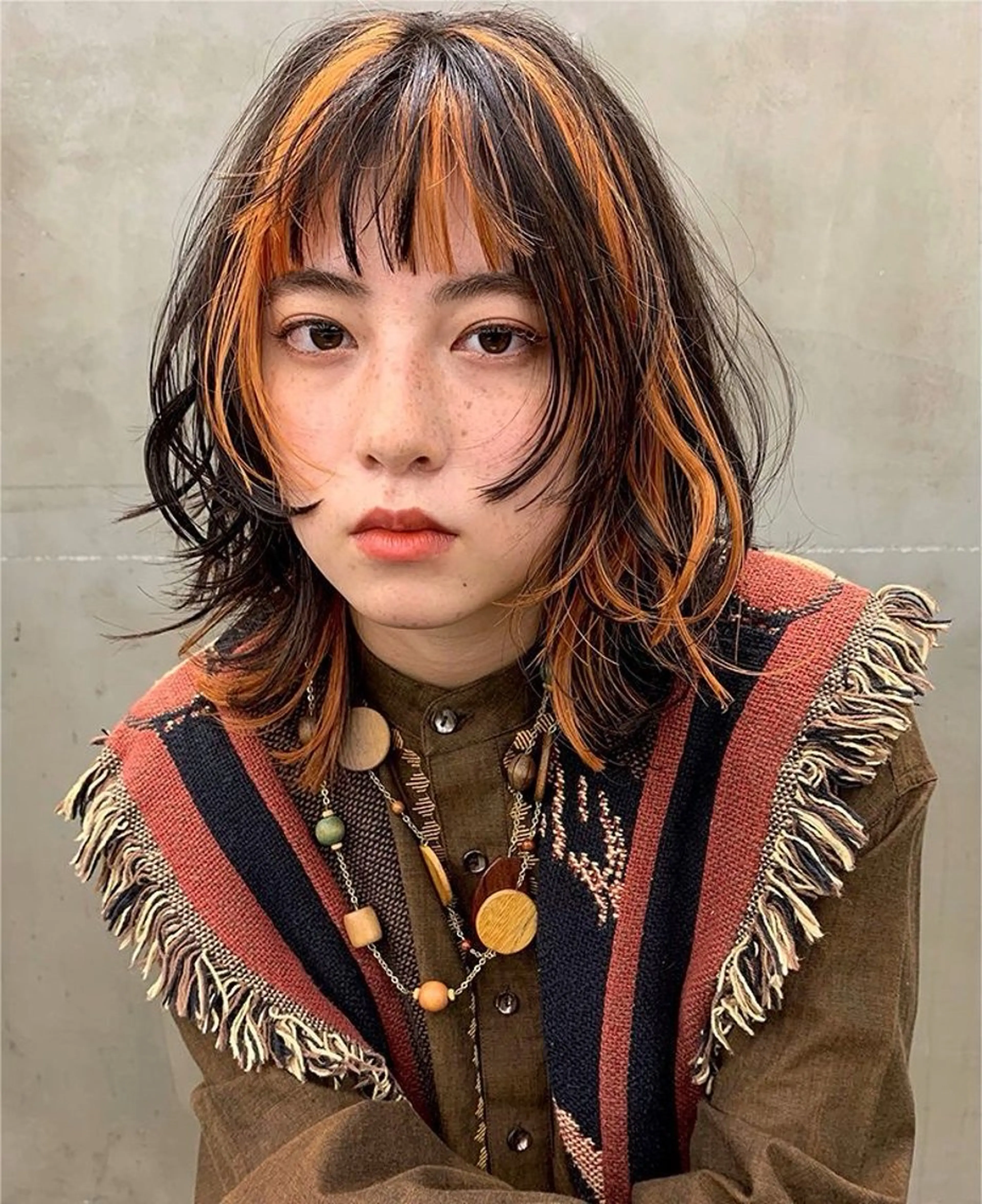 セミロング カラー 学生 K.Koji ショートボブ/ボブのヘアスタイル