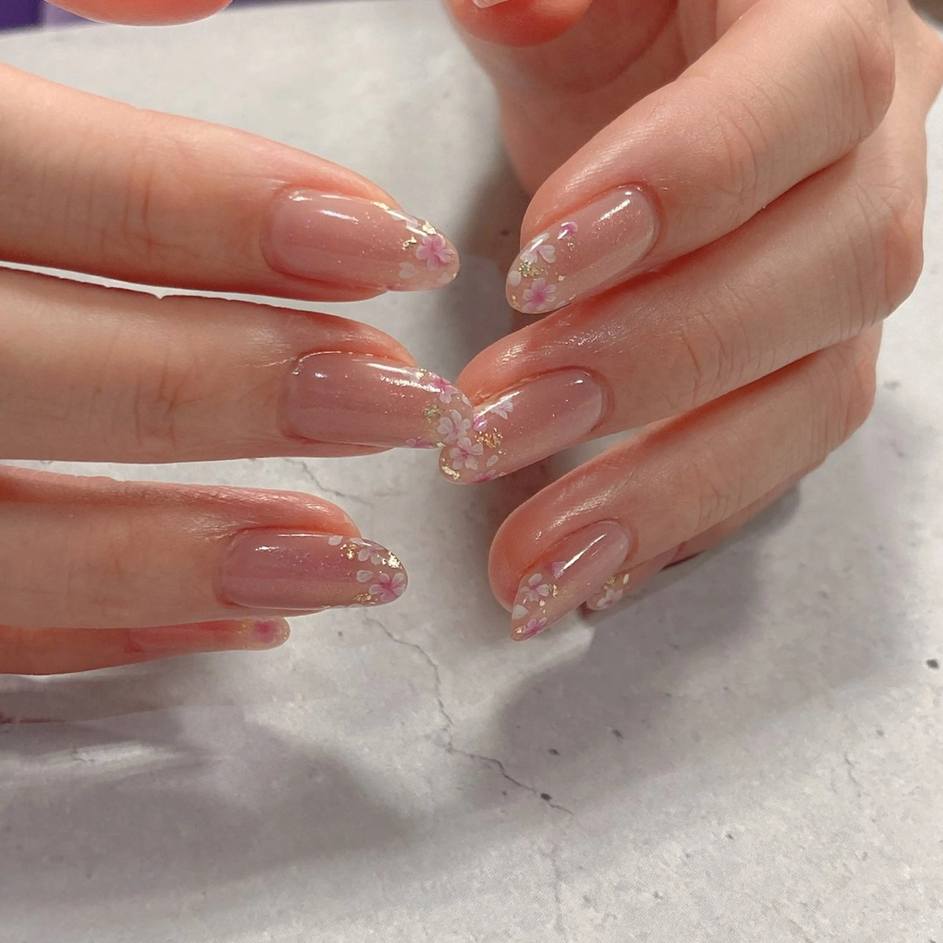 ネイル フラワーネイル ハンドネイル Franc2 nail所属・玉造、森ノ宮 fran2 nailのネイルデザイン