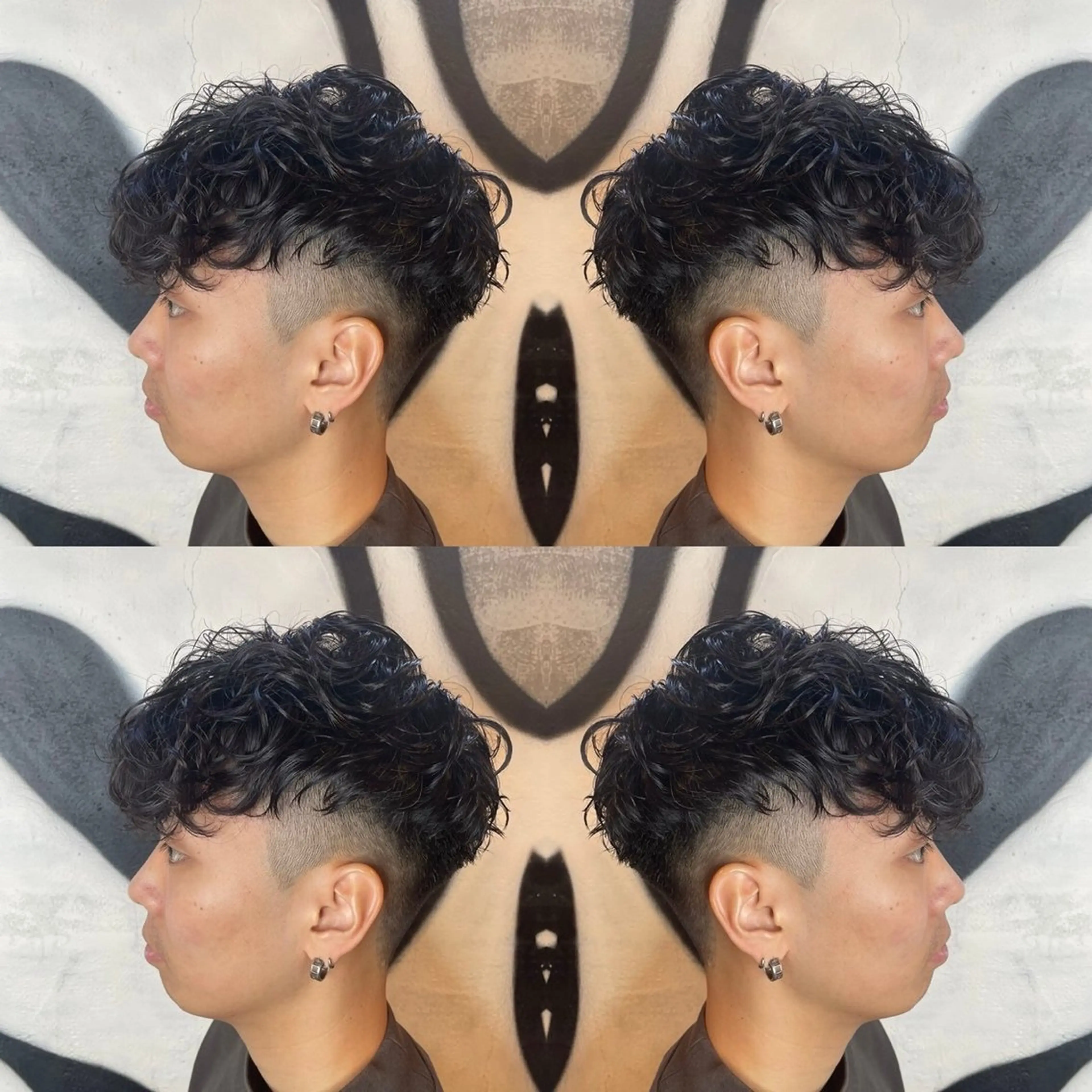 ショート メンズ ⚡️メンズパーマ特化 mens支持◎/忠地のヘアスタイル