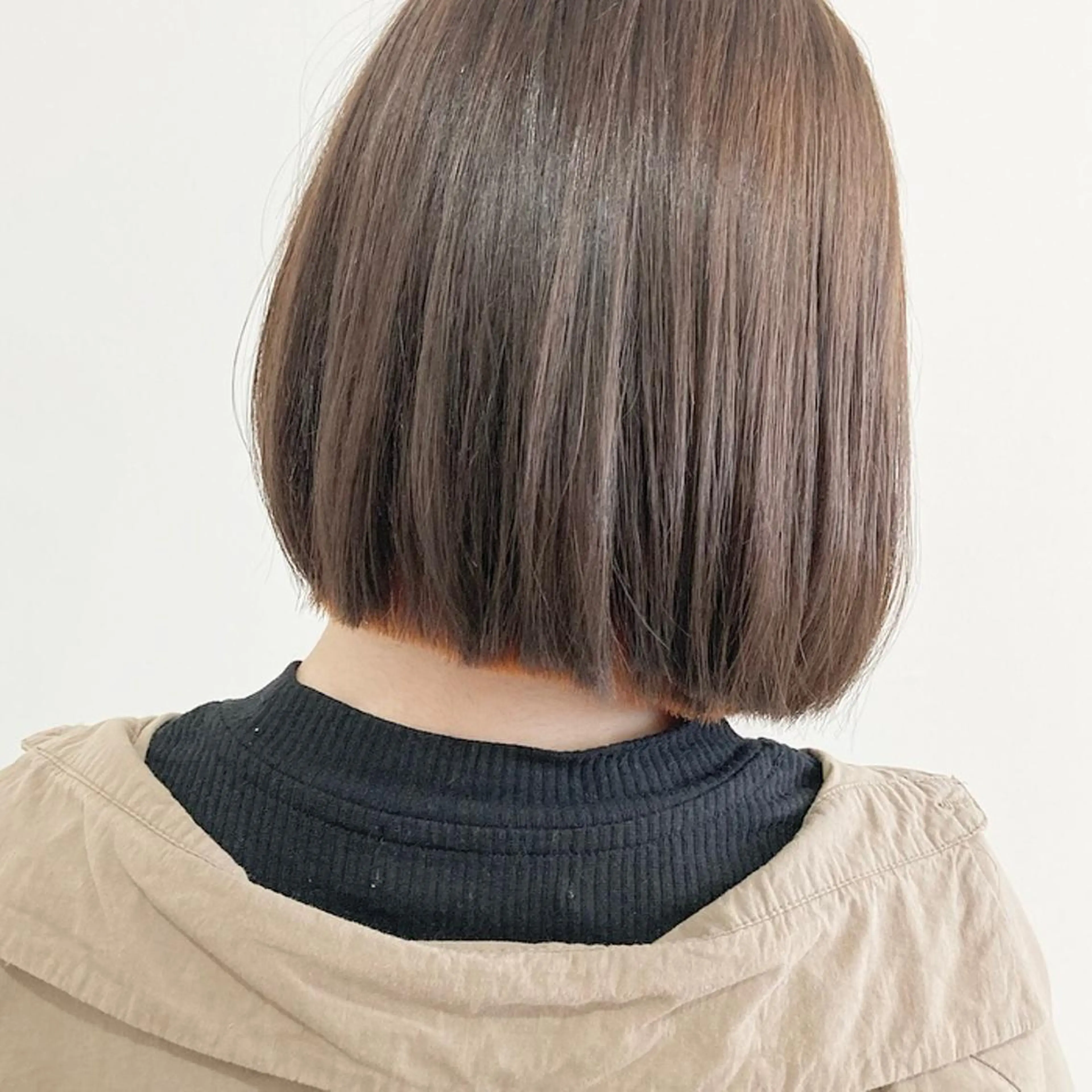 ミディアム カラー ブリーチ イヤリングカラー お洒落パーマ/ 艶カラー/michiのヘアスタイル