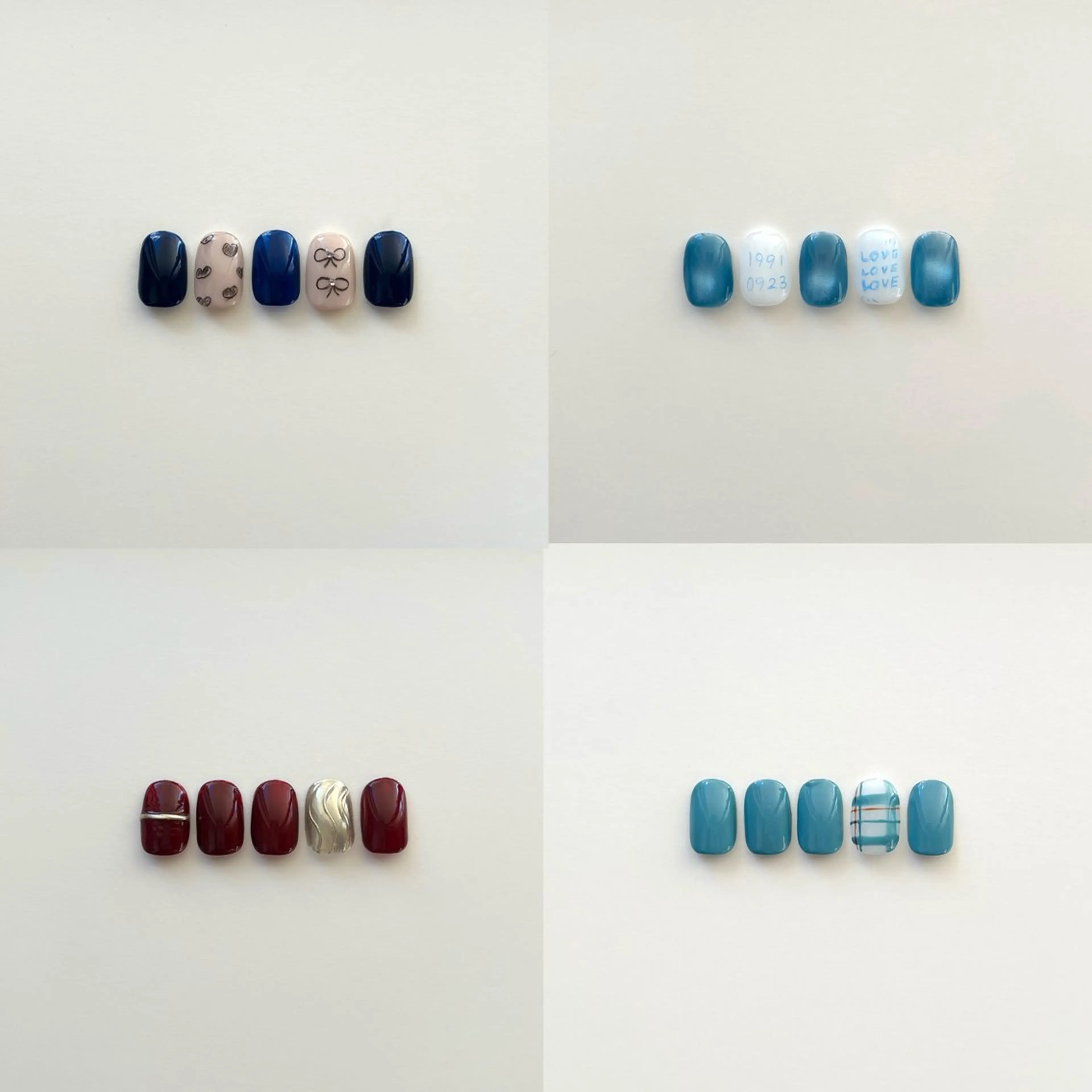 ネイル ハンドネイル Angelique 平形/高崎のネイルデザイン