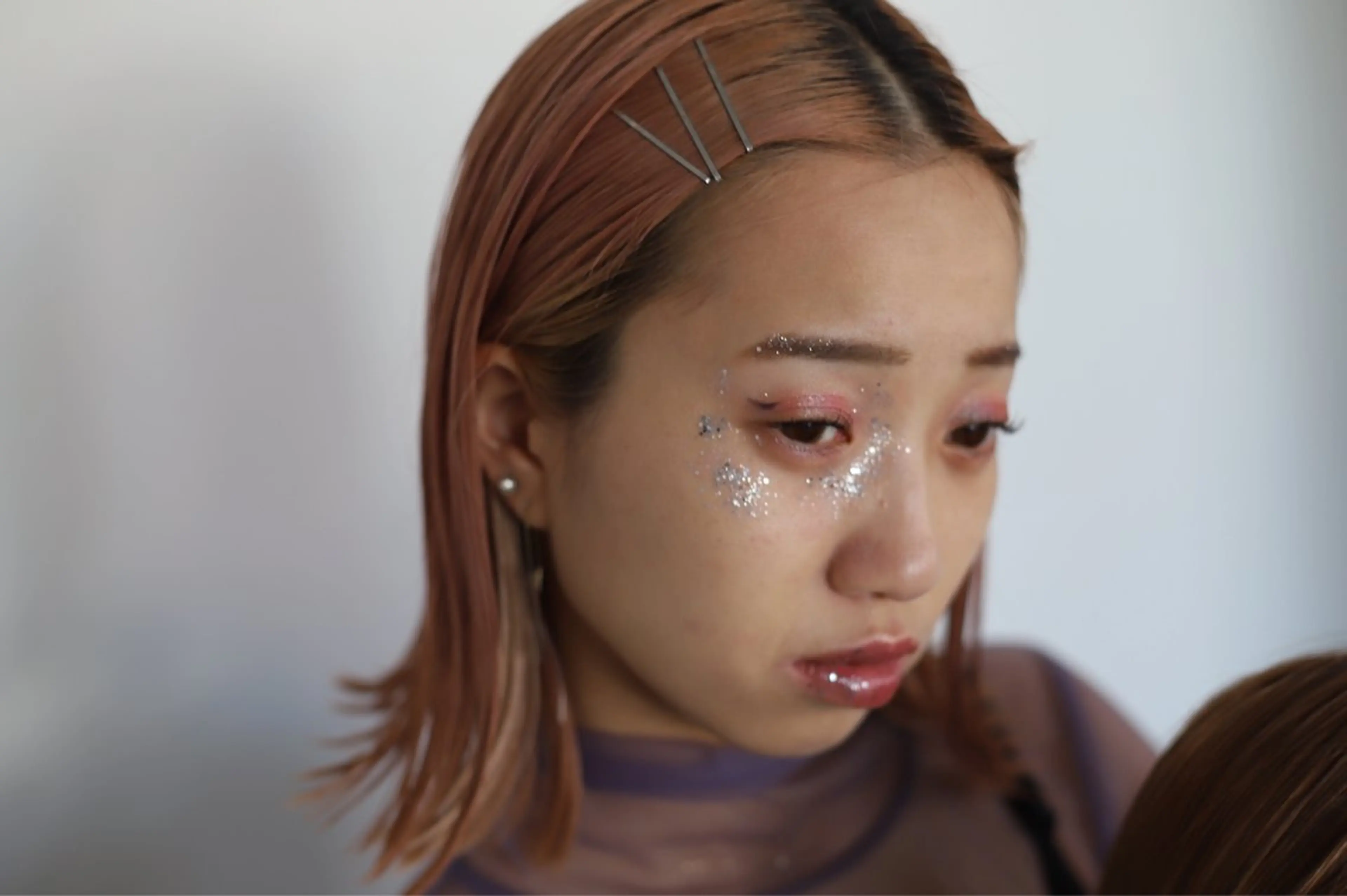 ミディアム カラー ベージュカラー ペールベージュ ピンクカラー ピンクベージュ vahan所属・vahan✂︎ 小林未果🕊のヘアスタイル