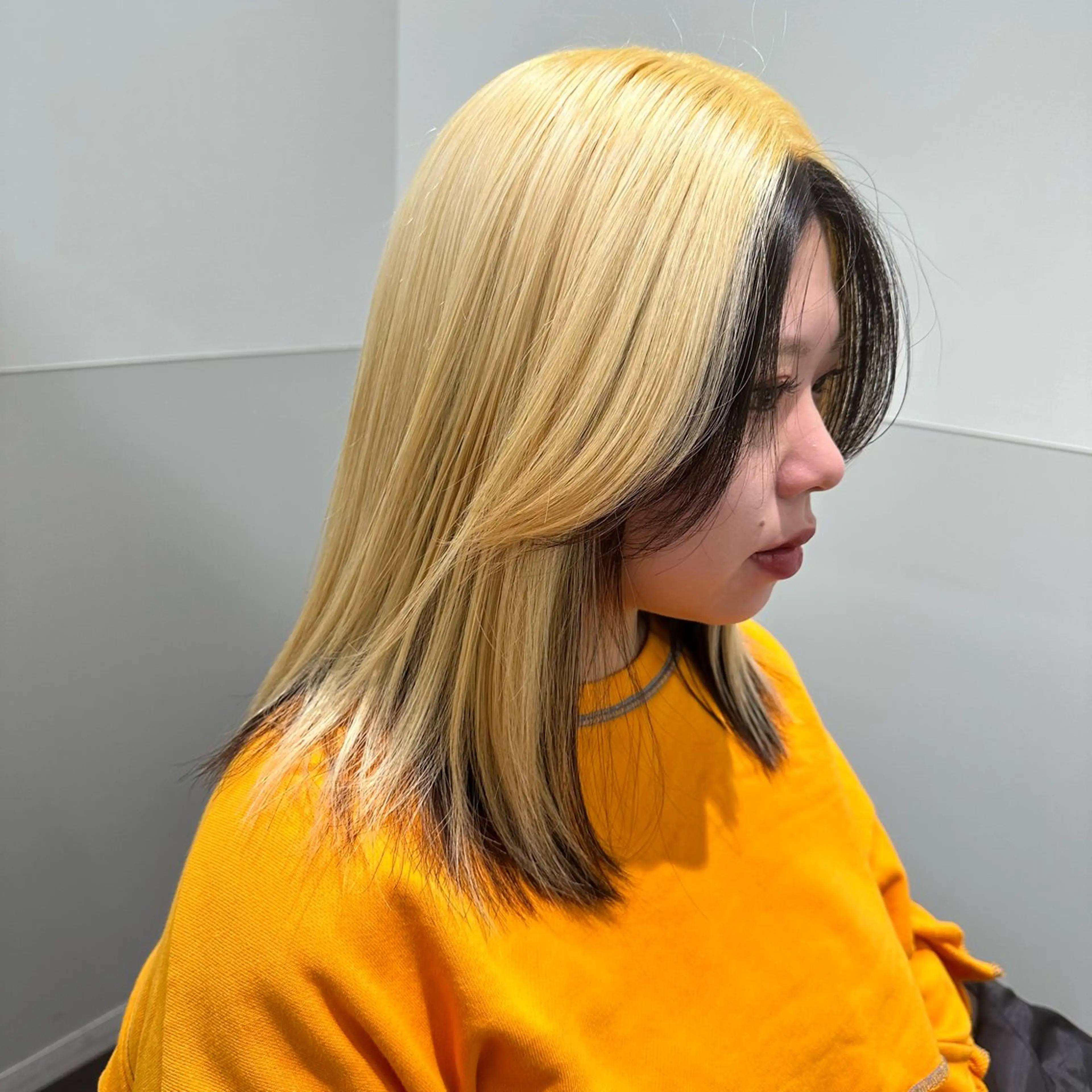 セミロング カラー カット ヘアカラー トリートメント go today原宿vita所属・✨艶カラー美容師✨ リュウトのヘアスタイル