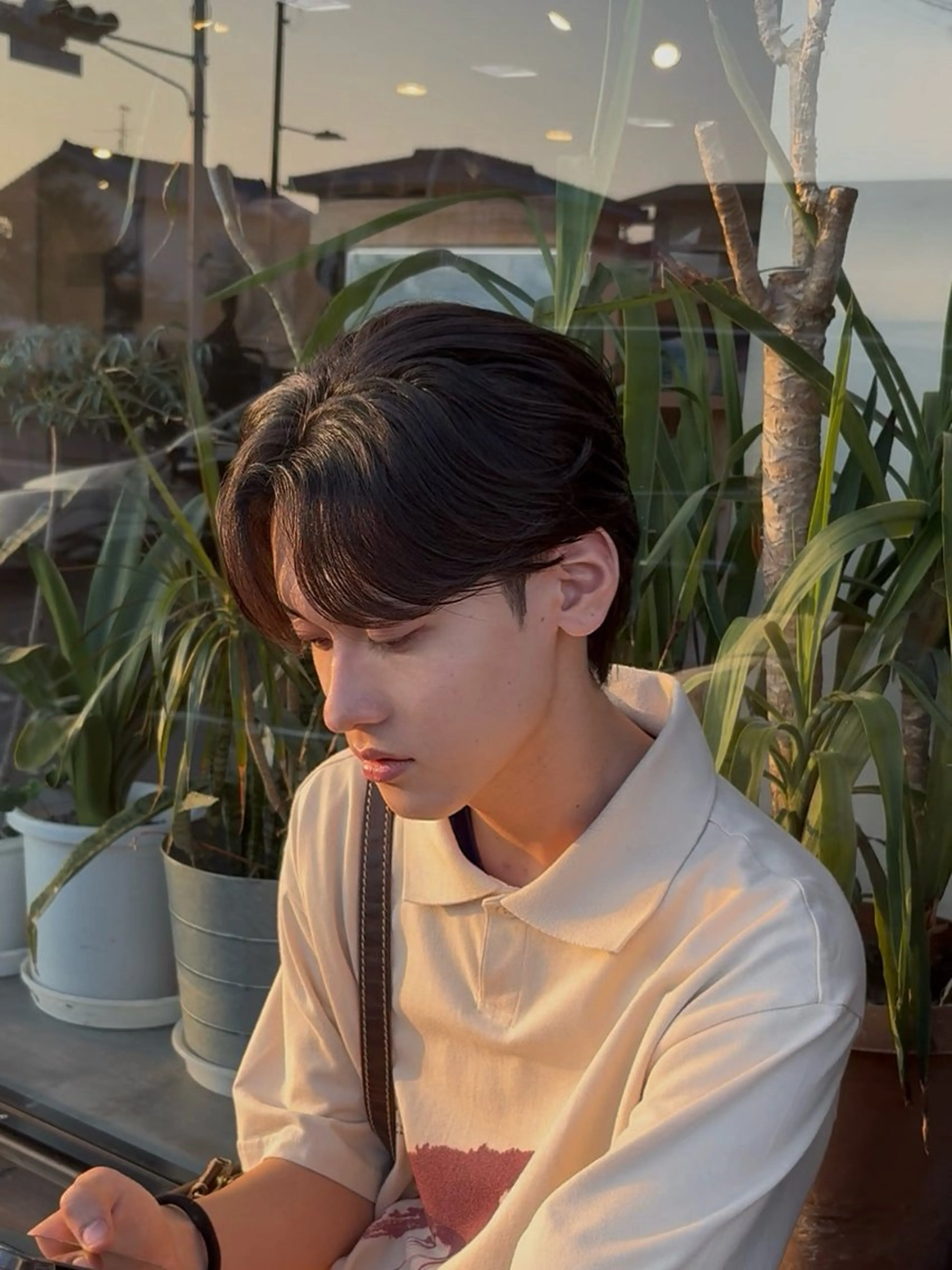 メンズカットの写真