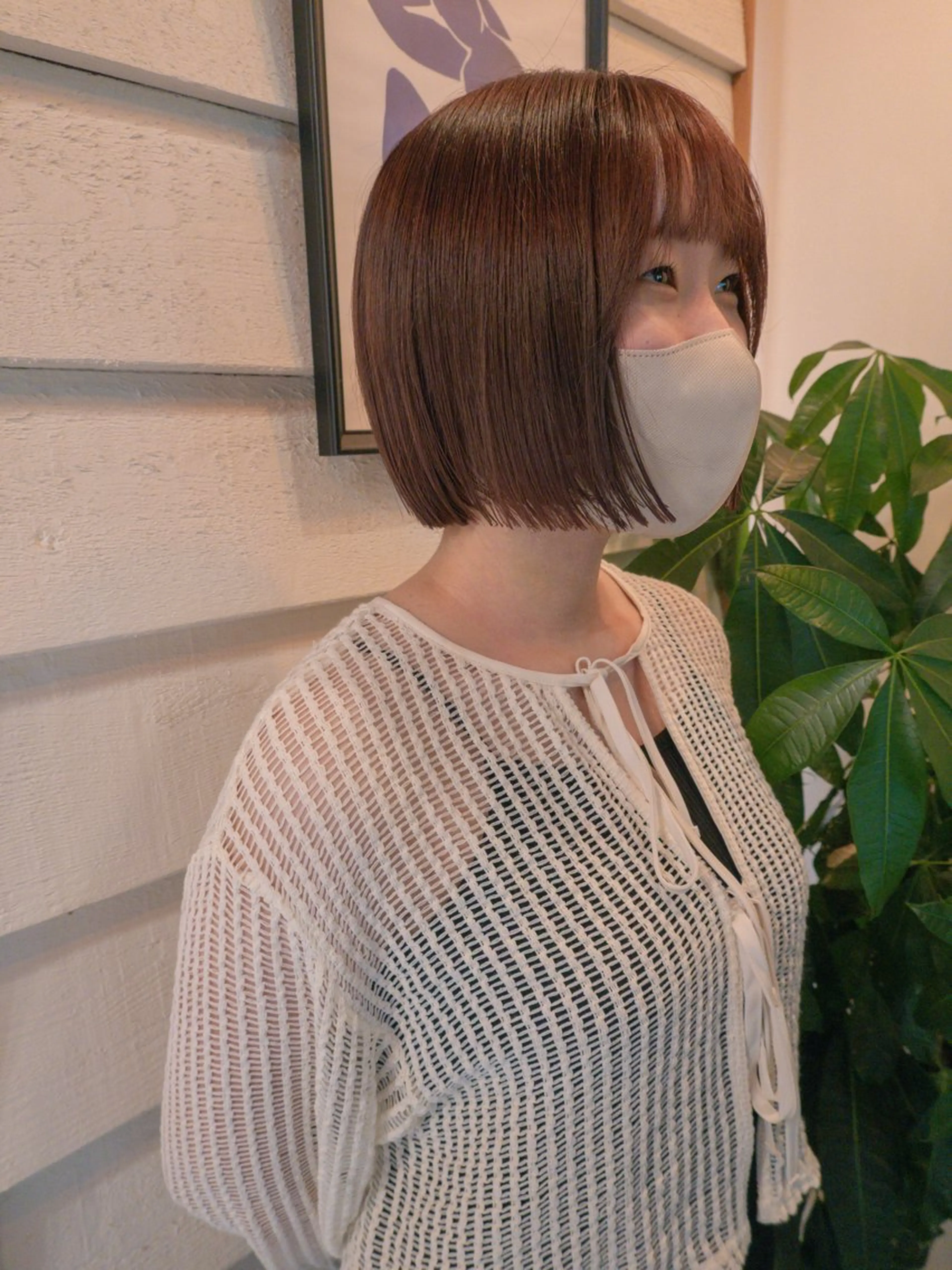 ショート カット 【ボブ】縮毛矯正/ 船橋駅5分/鈴木杏美のヘアスタイル