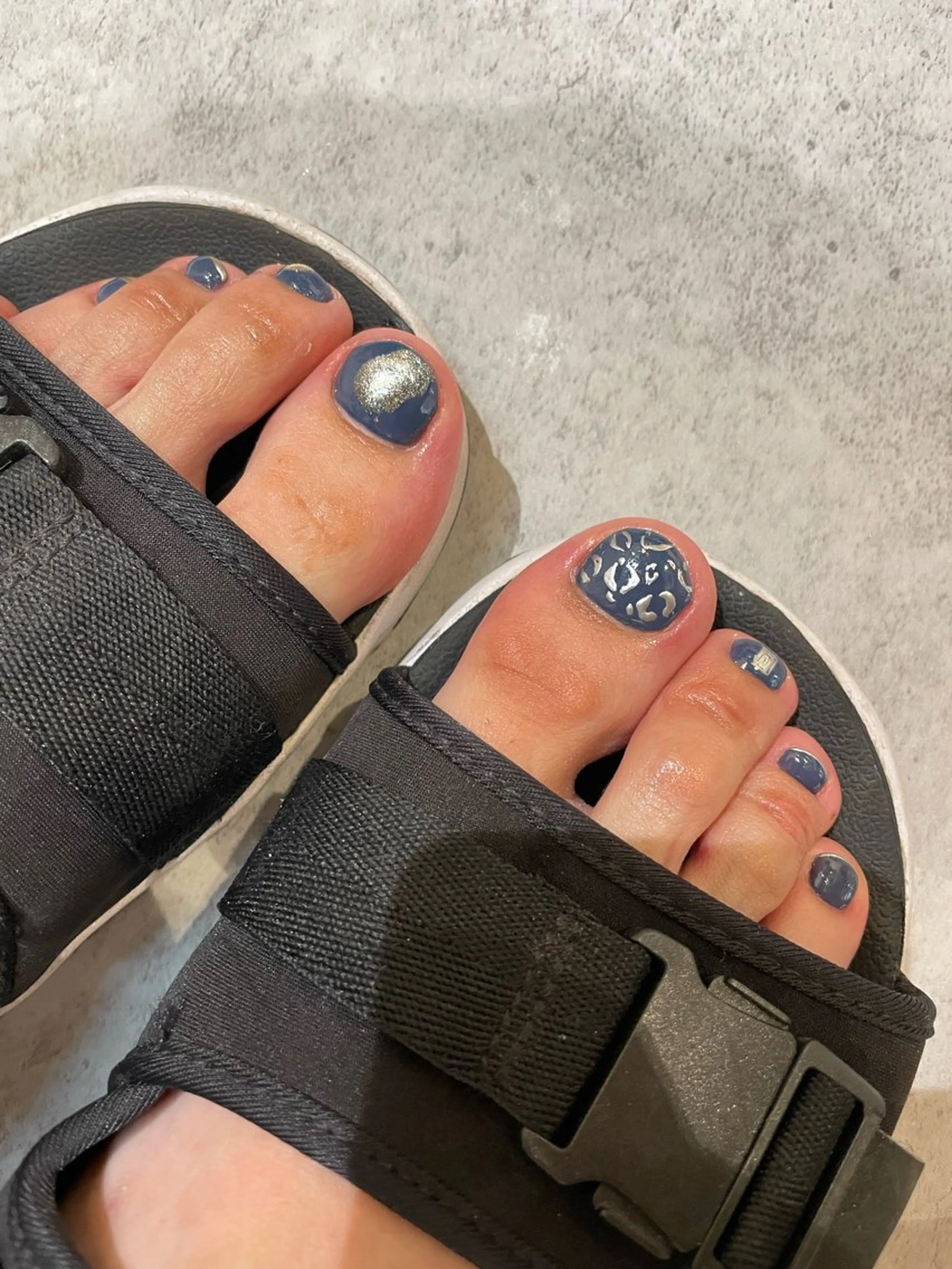 ネイル アートネイル フラワーネイル フットネイル グラデーション 韓国ネイル フットネイル Seemly 千田町店所属・フラワーパラジェル 🌸シームリーエミのネイルデザイン