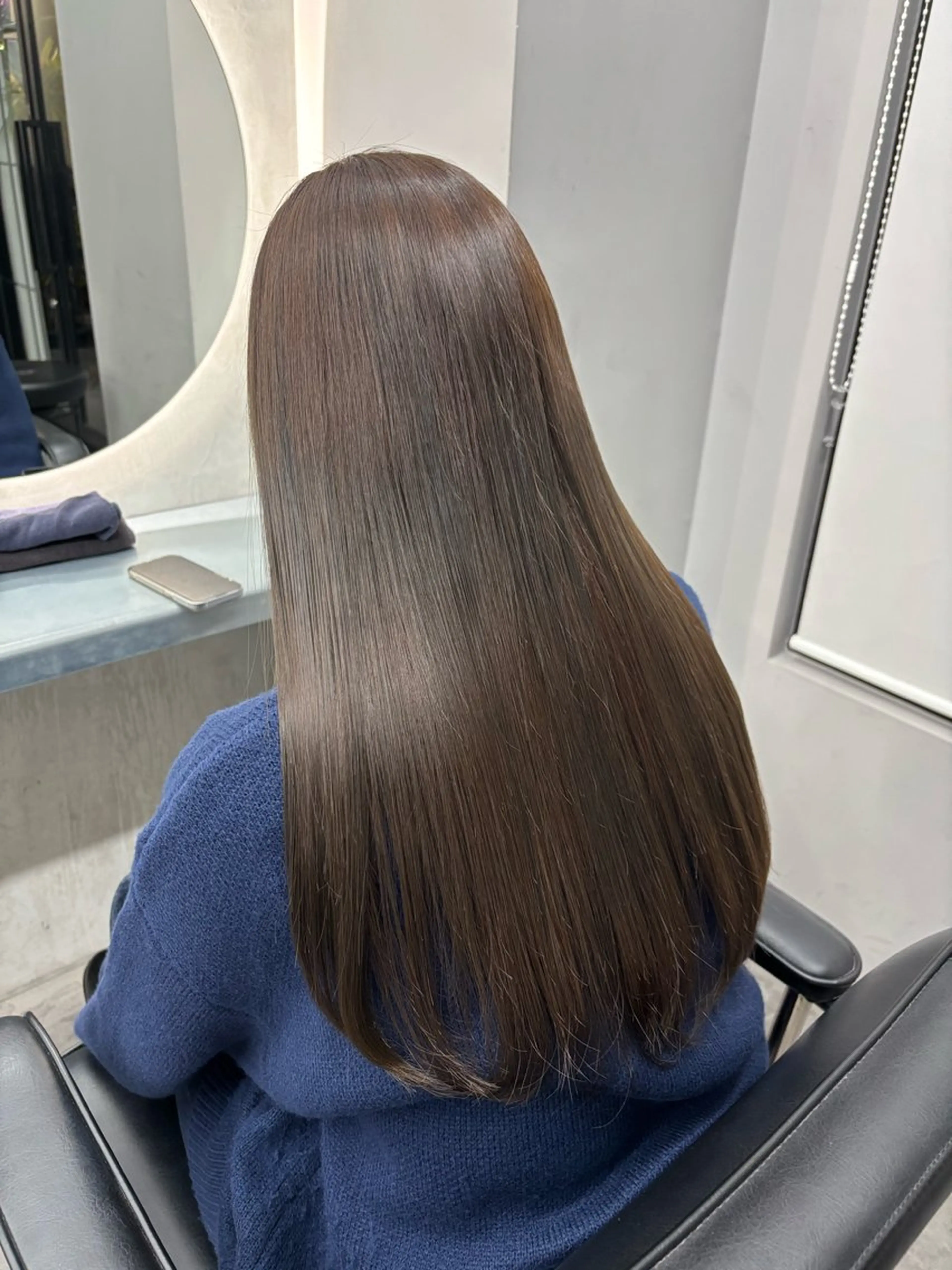 ショート カラー ヘアカラー ベージュ/グレージュ 🧸あやか/表参道のヘアスタイル