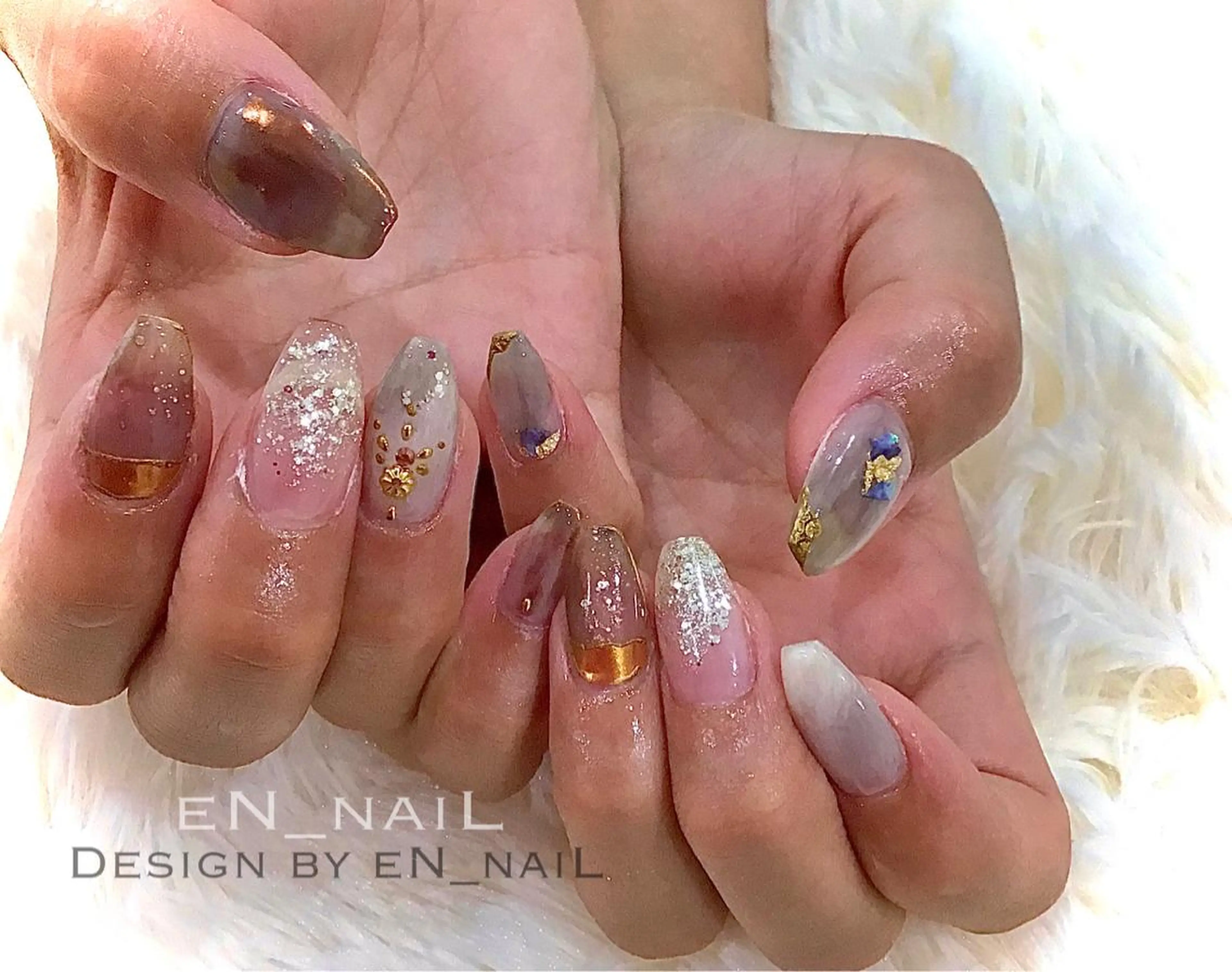 ネイル ＥＮＮＡＩＬ野中本店所属・EN_NAIL 野中本店Ayakaのネイルデザイン