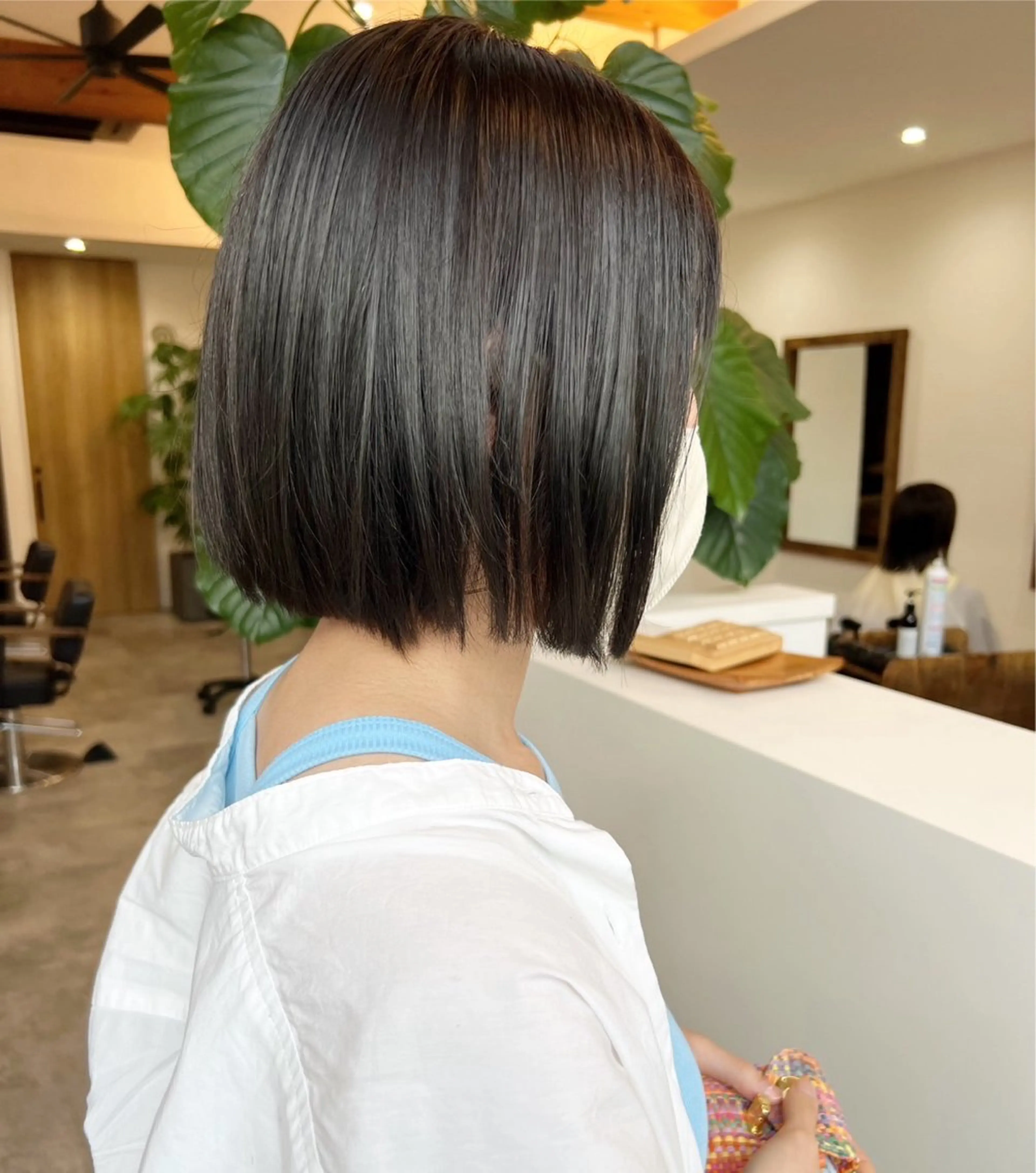 ショート カラー ヘアカラー トリートメント SOL _桐山渚のヘアスタイル