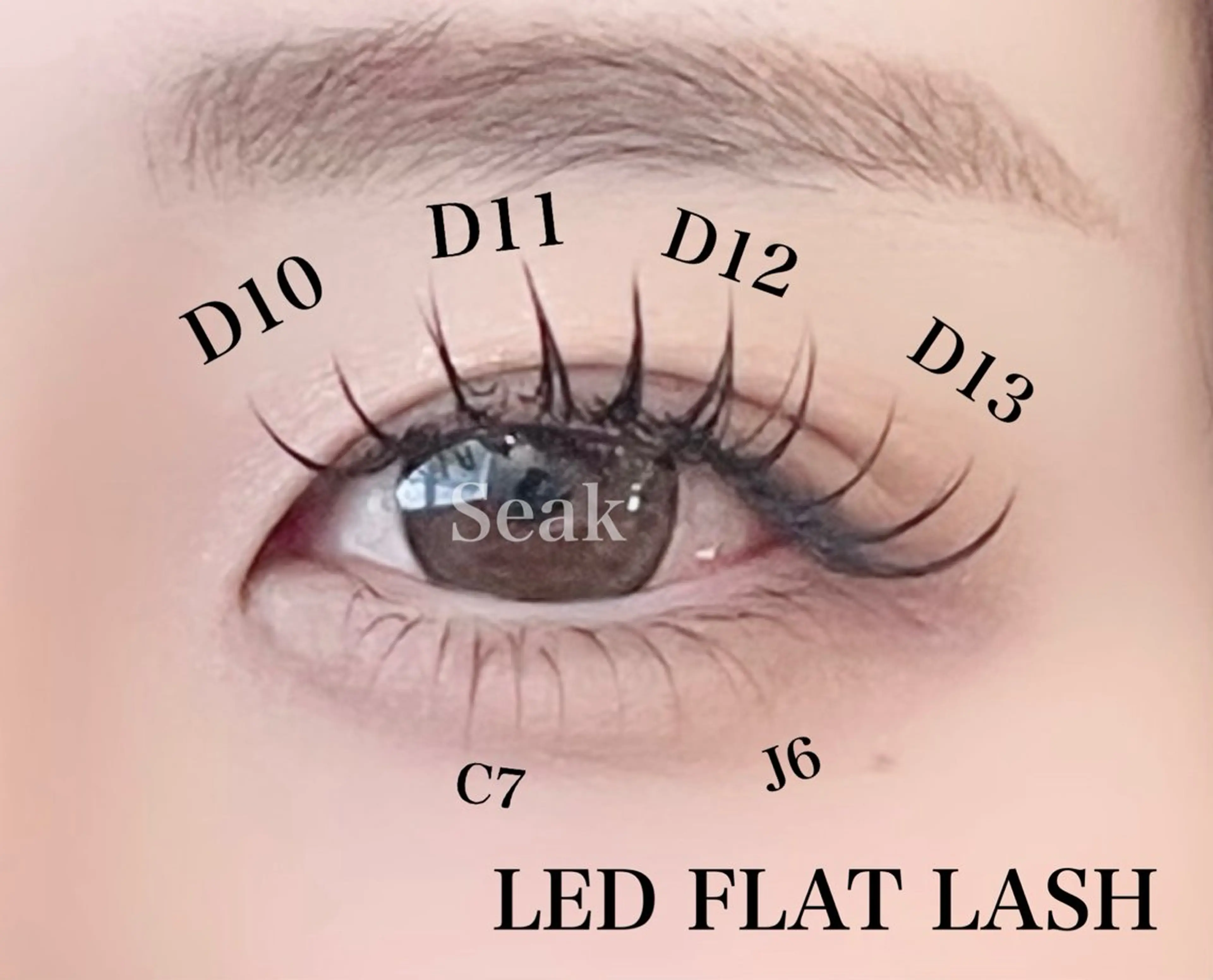 マツエク・マツパ 付け放題 セクシー マツエク seak所属・成川 こころのマツエク・マツパデザイン