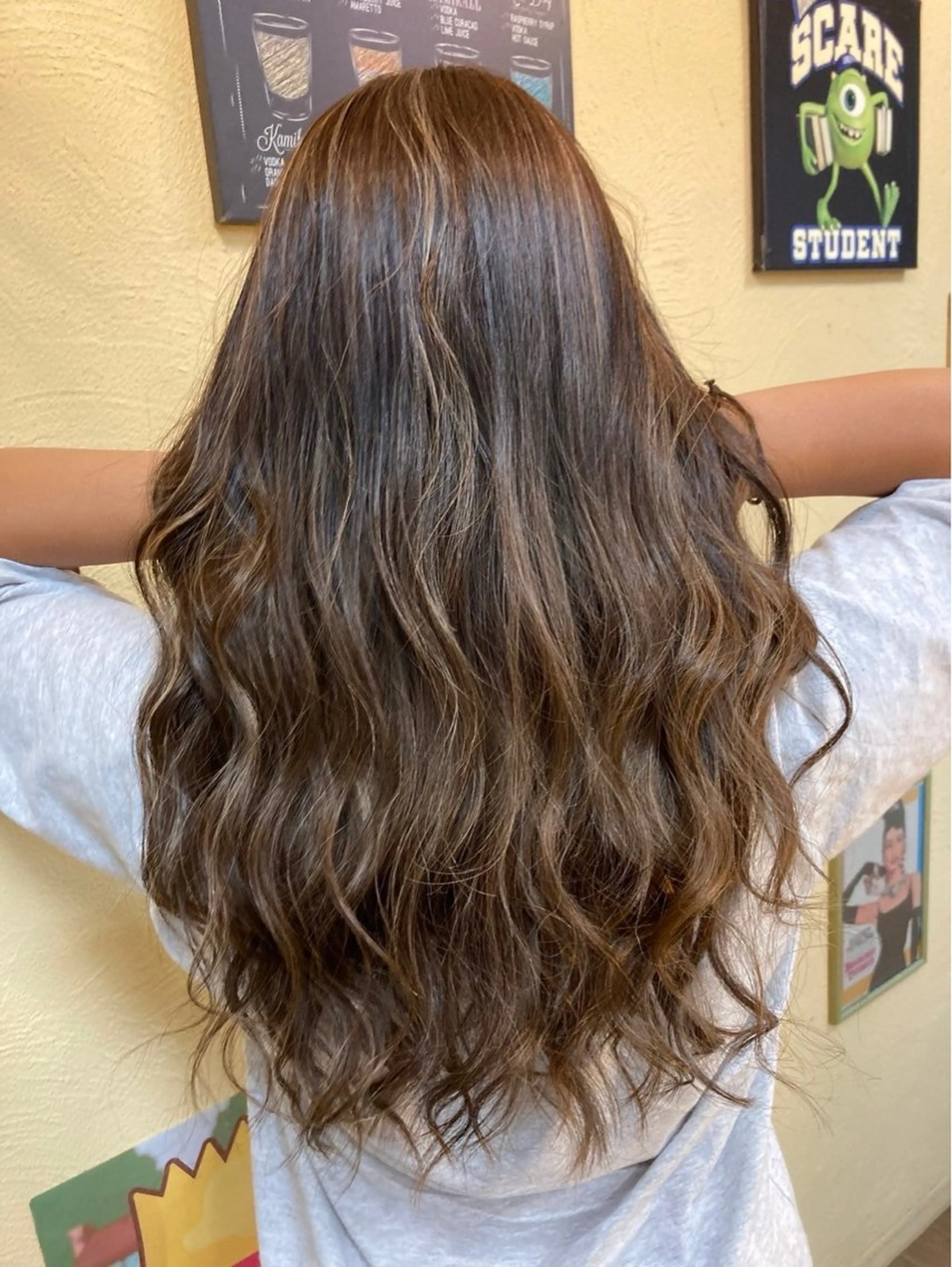 ロング カラー ヘアカラー トリートメント ANSA  hair 椥辻店所属・ANSA  hair かいりのヘアスタイル