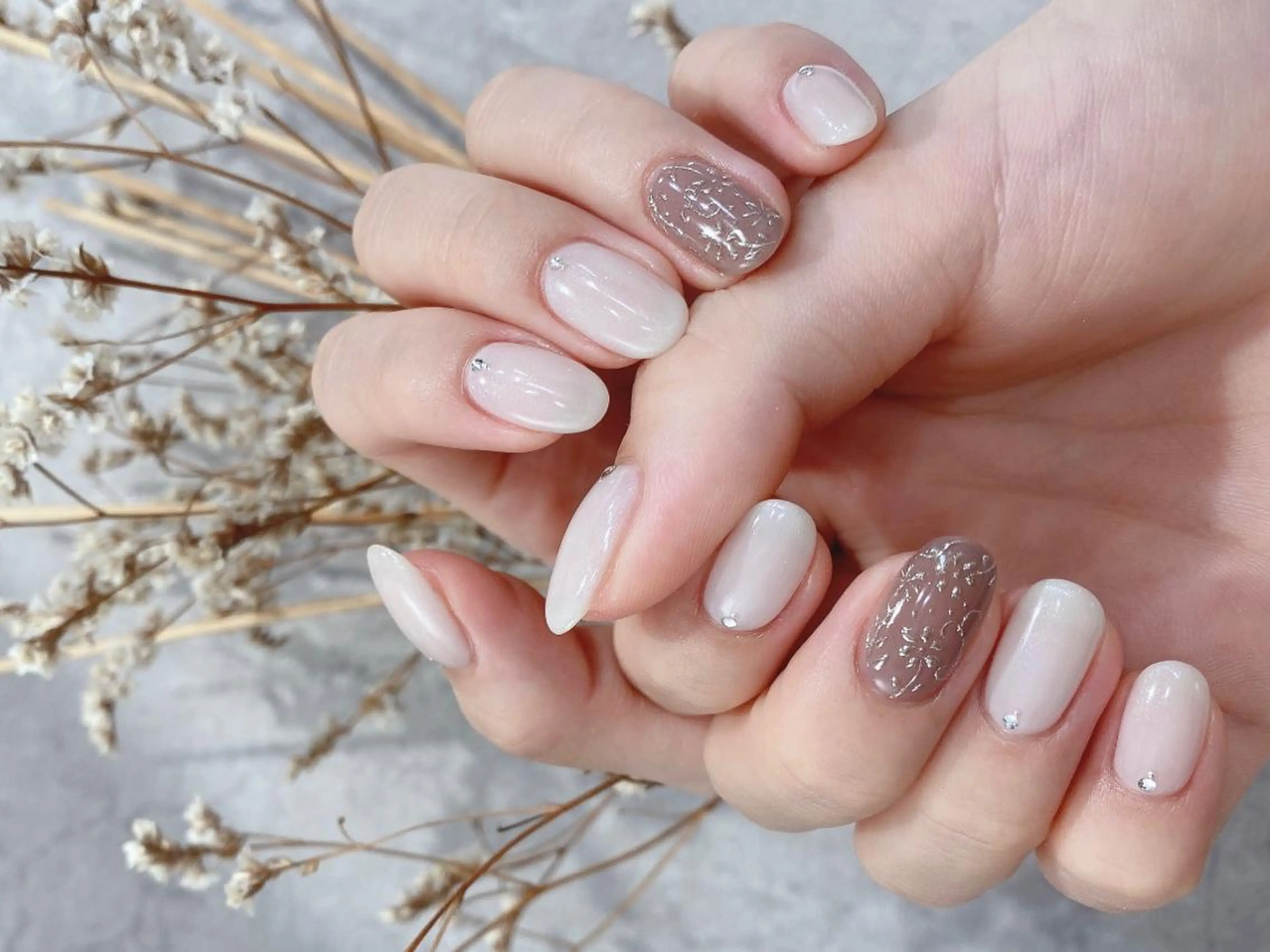 ネイル ハンドネイル purple hair design所属・Sumi Tomoのネイルデザイン