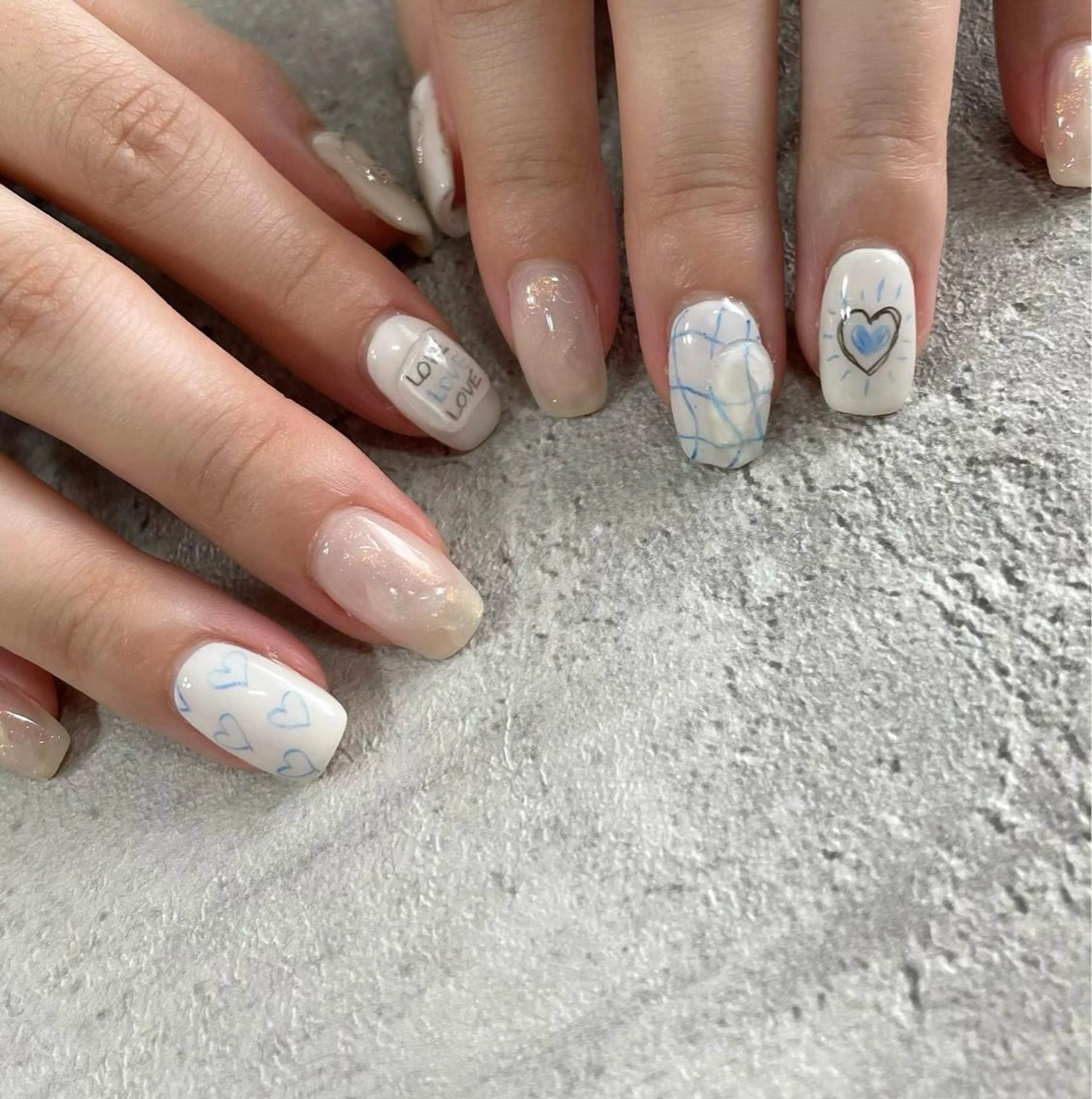 ネイル 東 千夏のネイルデザイン