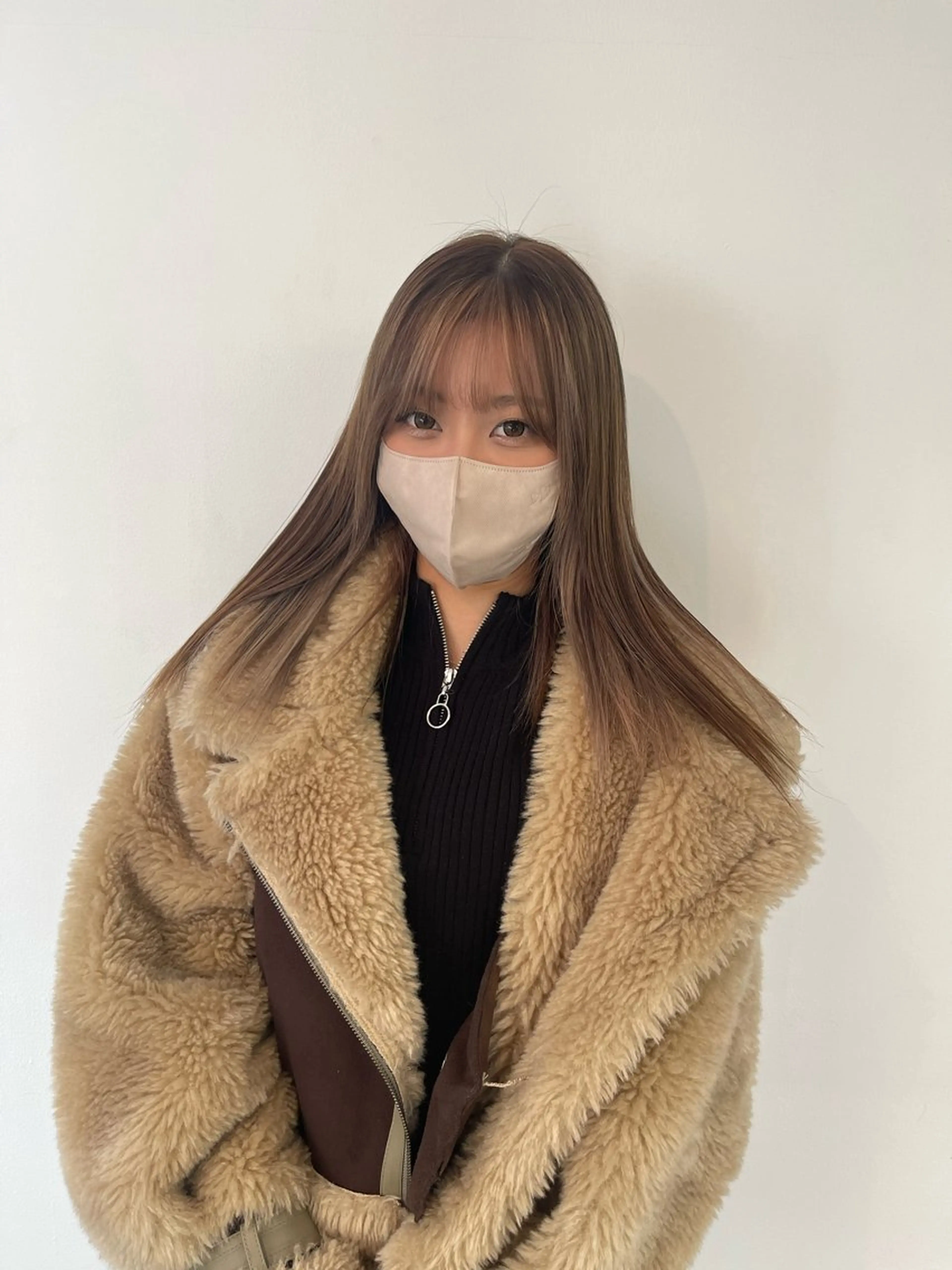 ロング LUCCI所属・udaハイトーン /ボブ/レイヤーのヘアスタイル