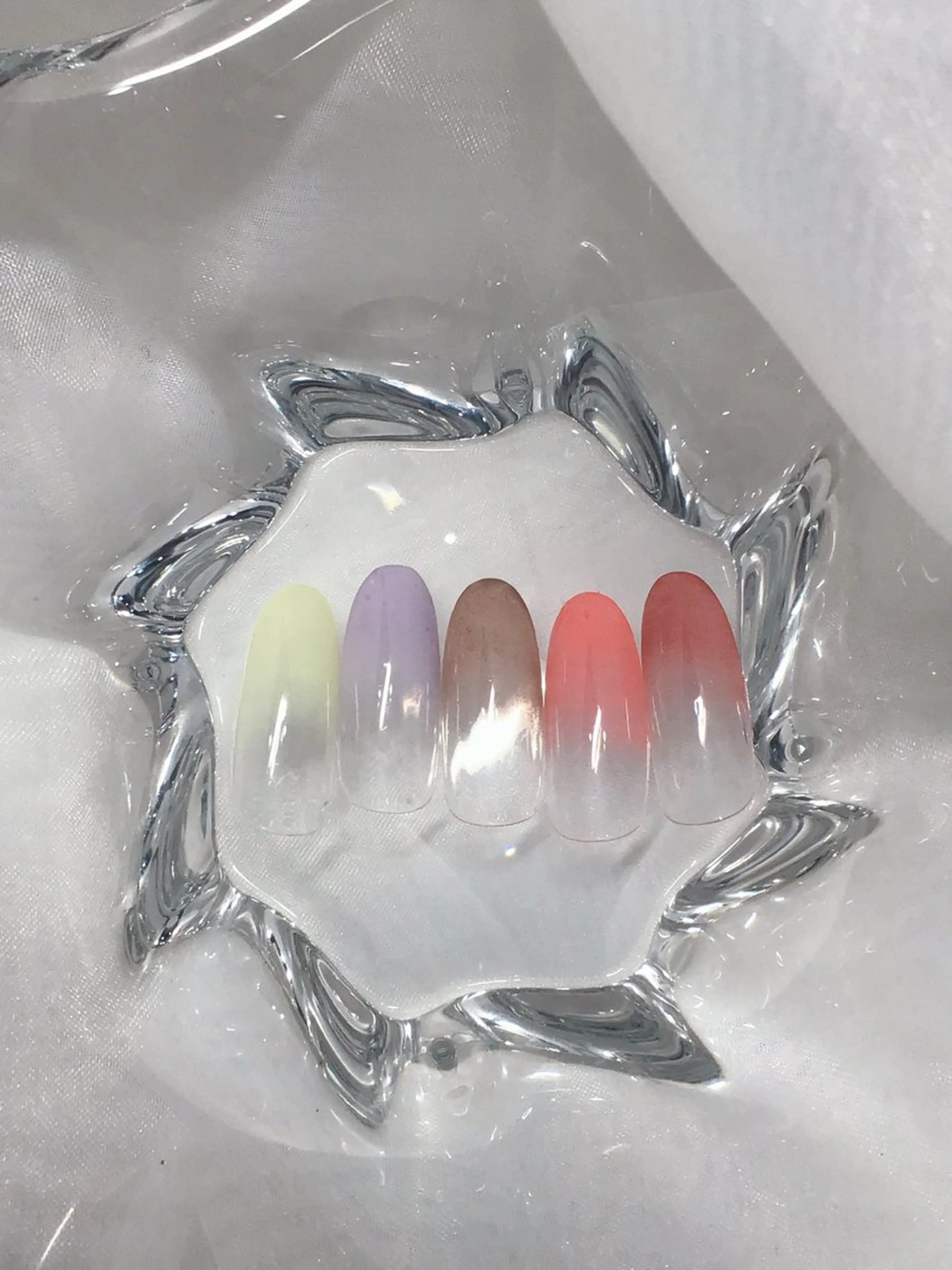 ネイル グラデーション シンプルネイル マキシモ 坂上のネイルデザイン