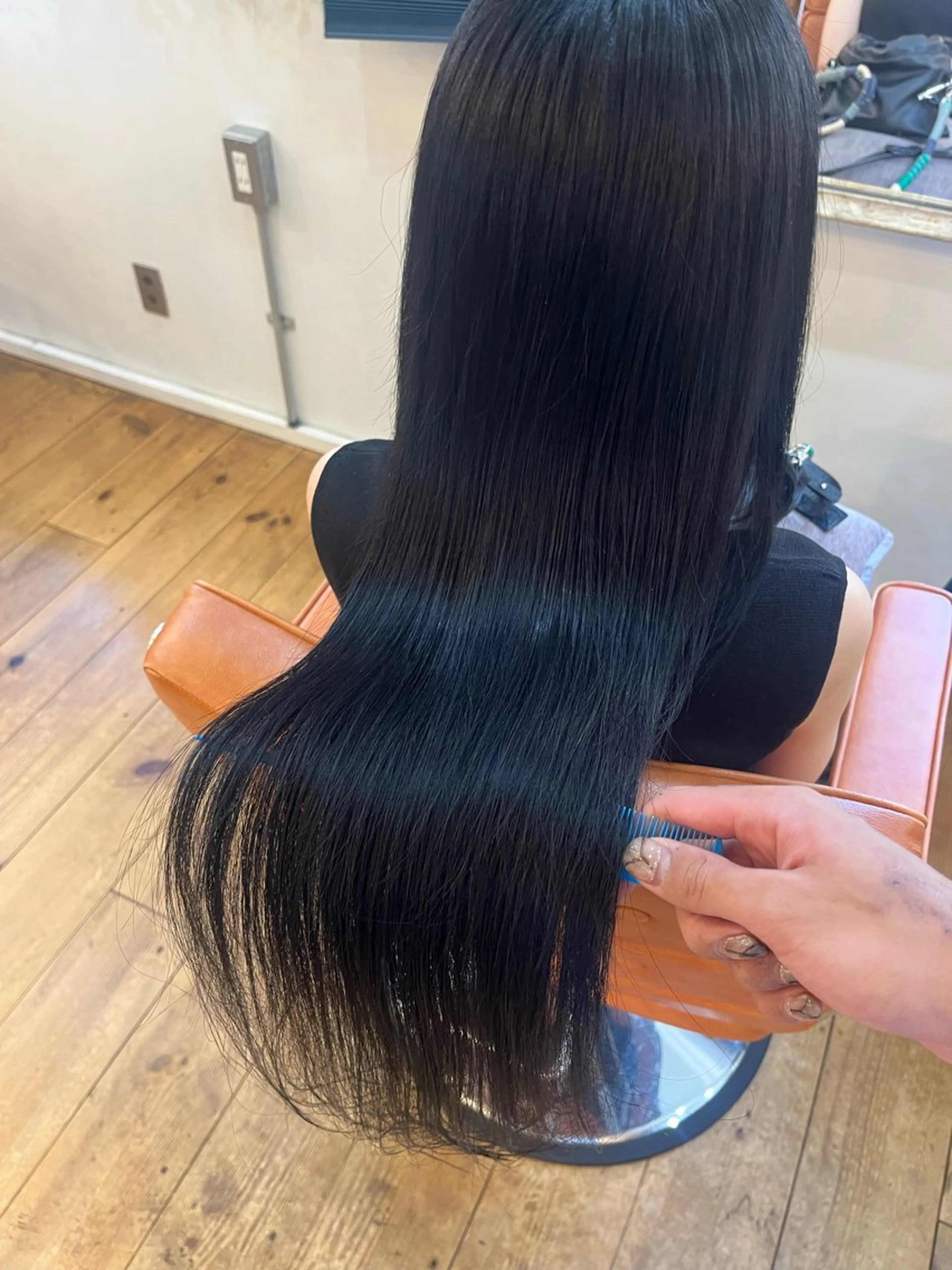 ロング ⚪️髪質改善 縮毛 店長 コウ⚪️のヘアスタイル