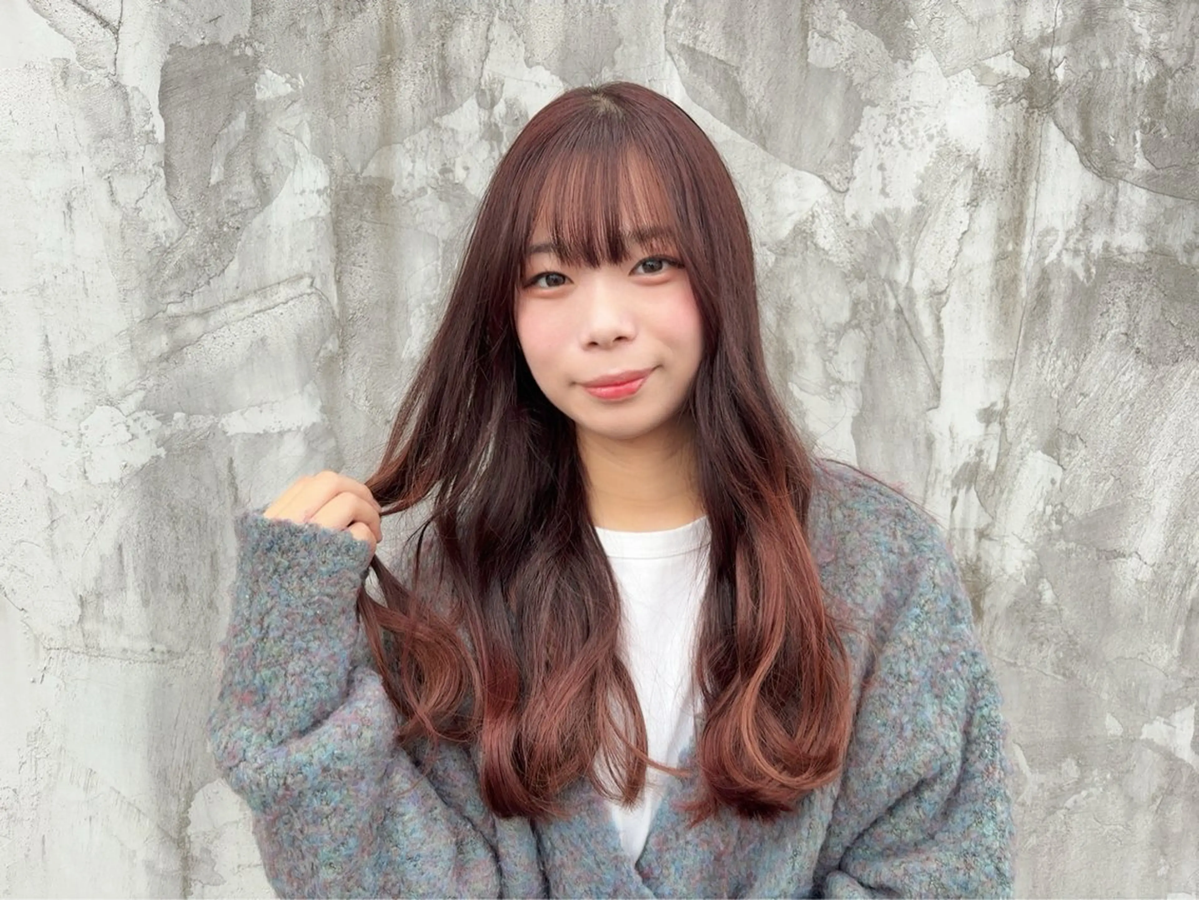 ロング カラー ヘアカラー トリートメント number＋所属・number＋ / 璃々花のヘアスタイル