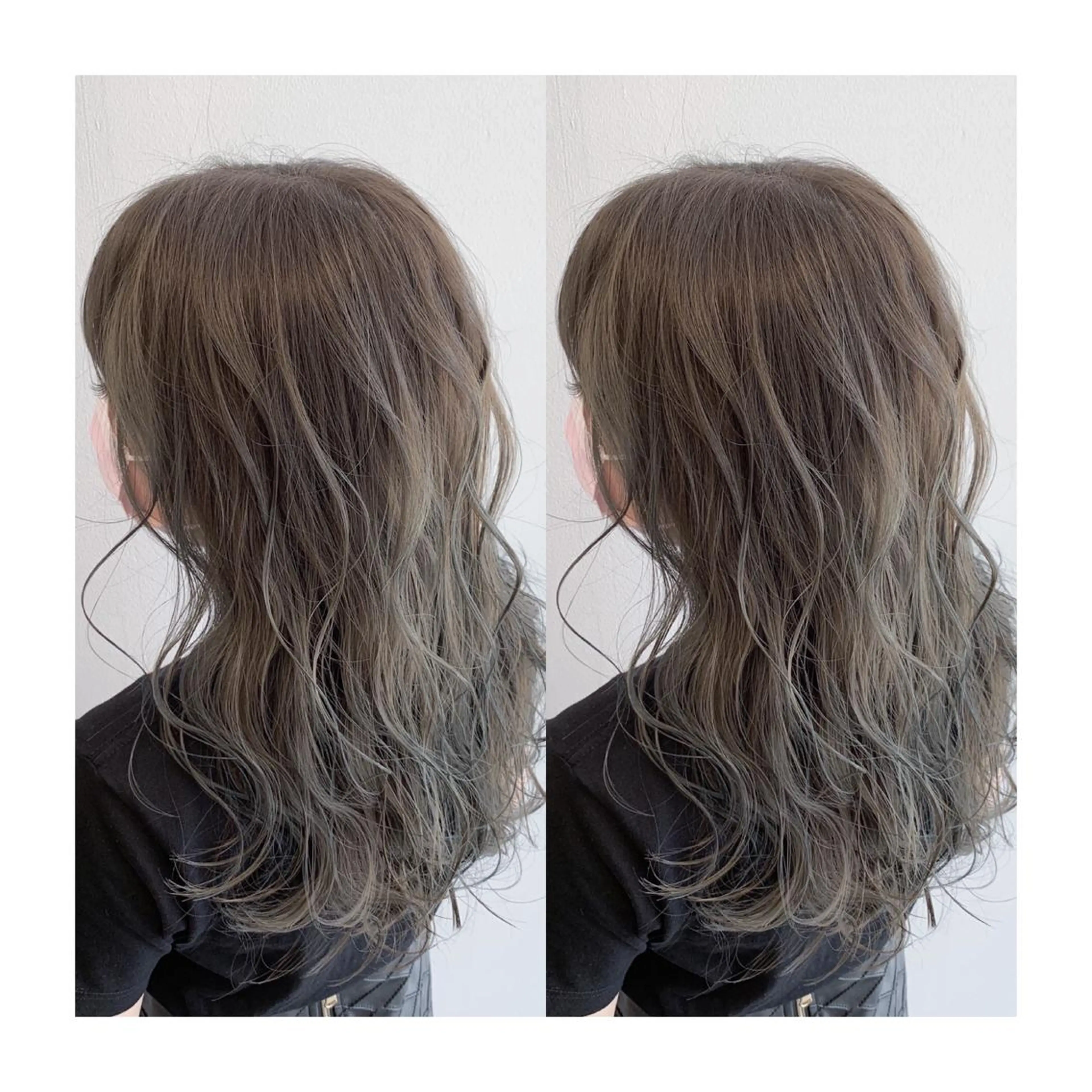 ロング カラー なんば髪質改善カラー Ardoreのヘアスタイル