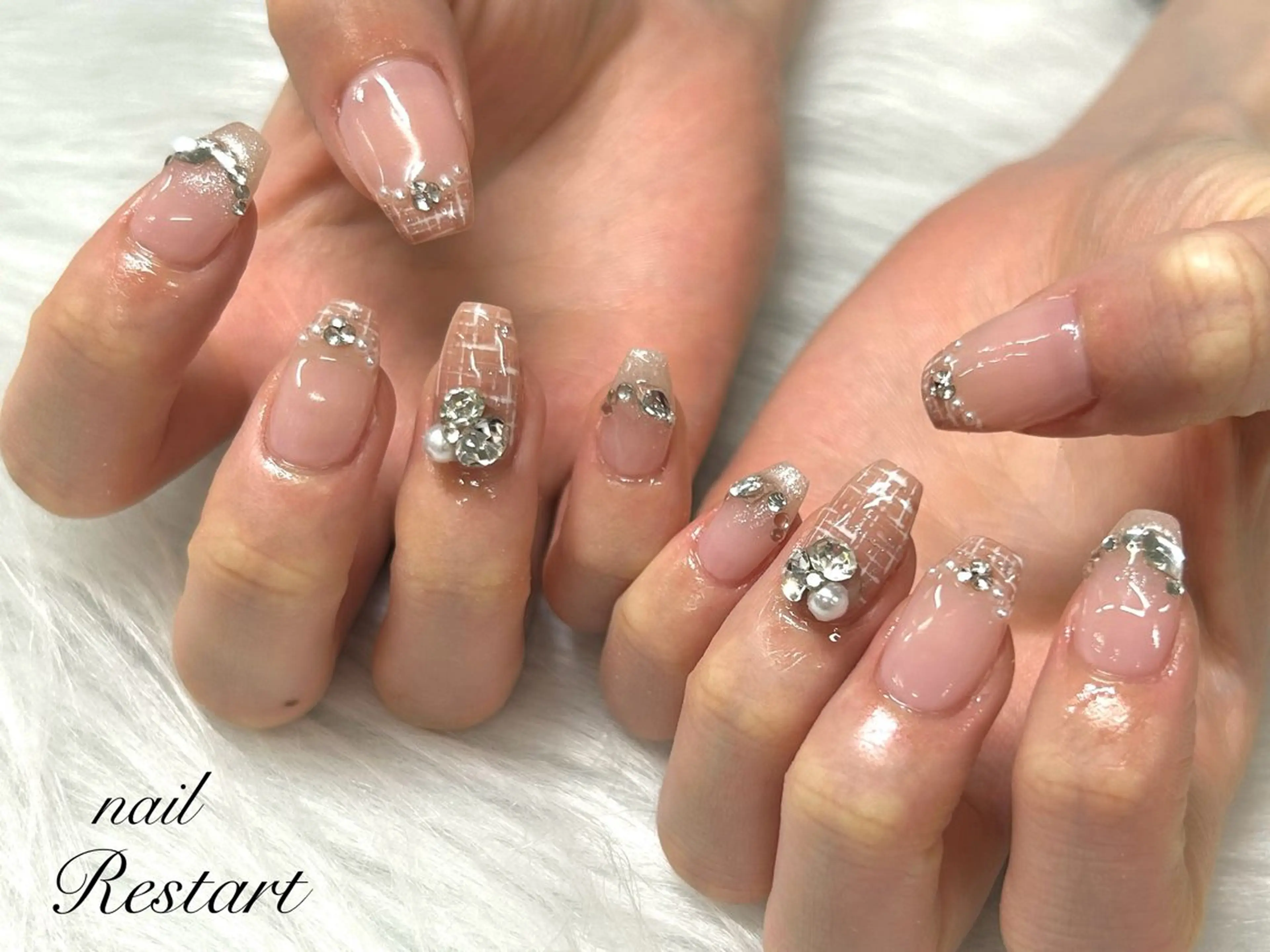 ミディアム nail Restart所属・Restart YURIのネイルデザイン