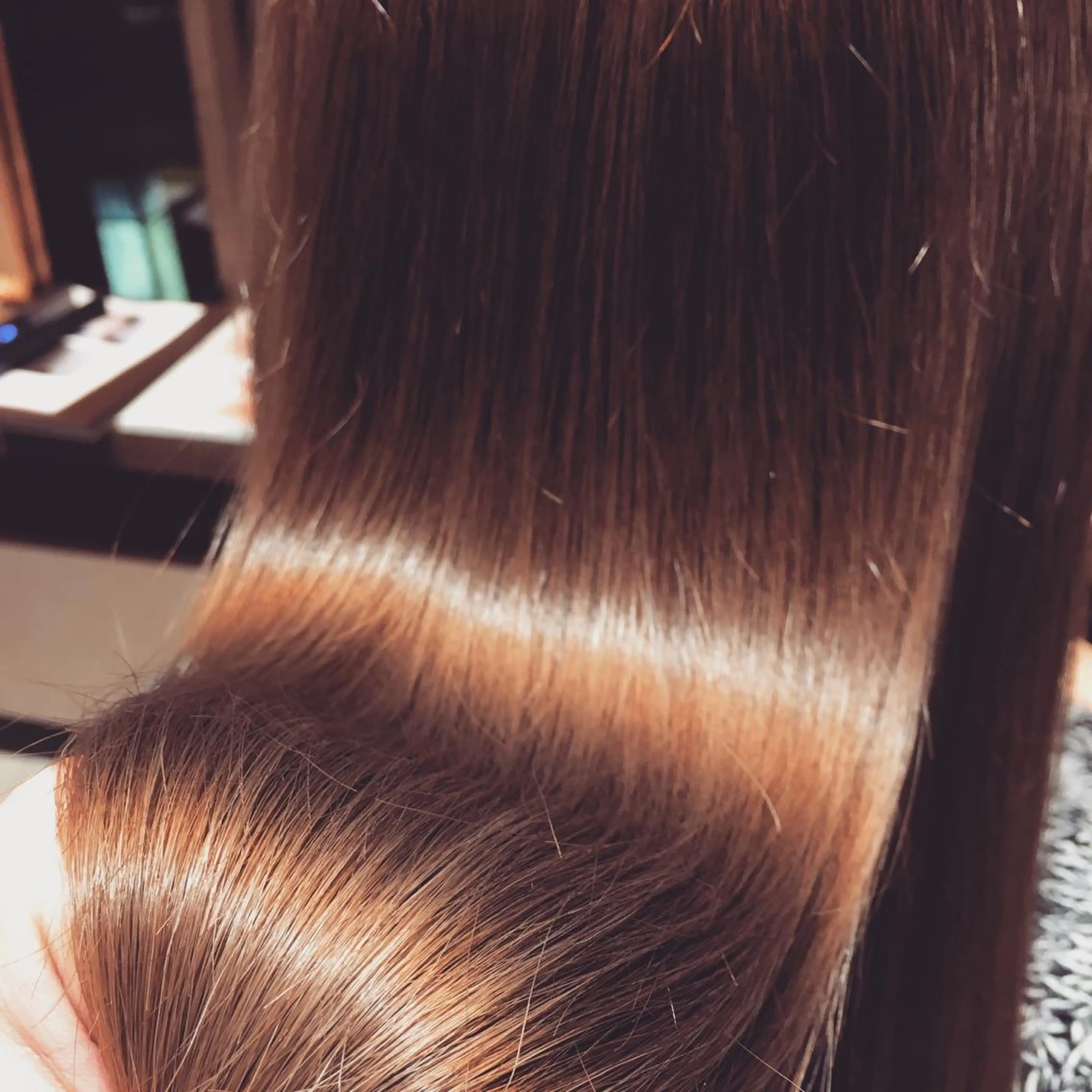 カラー ネイビーカラー ストレート✨ブリーチ ✨スパ得意✨ミヤタのヘアスタイル