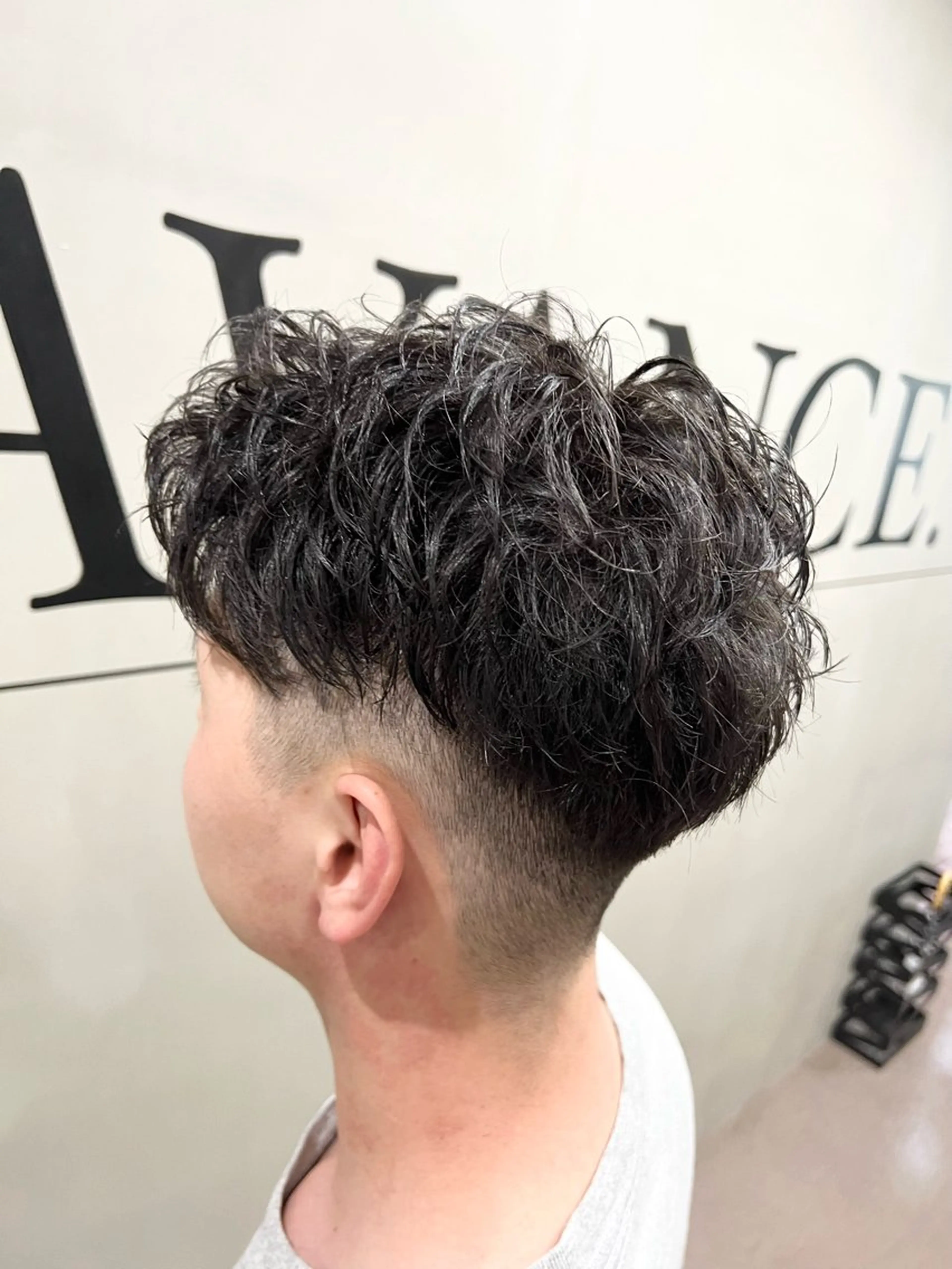 ショート カット メンズパーマ/ メンズ特化/寺阪拓真のヘアスタイル